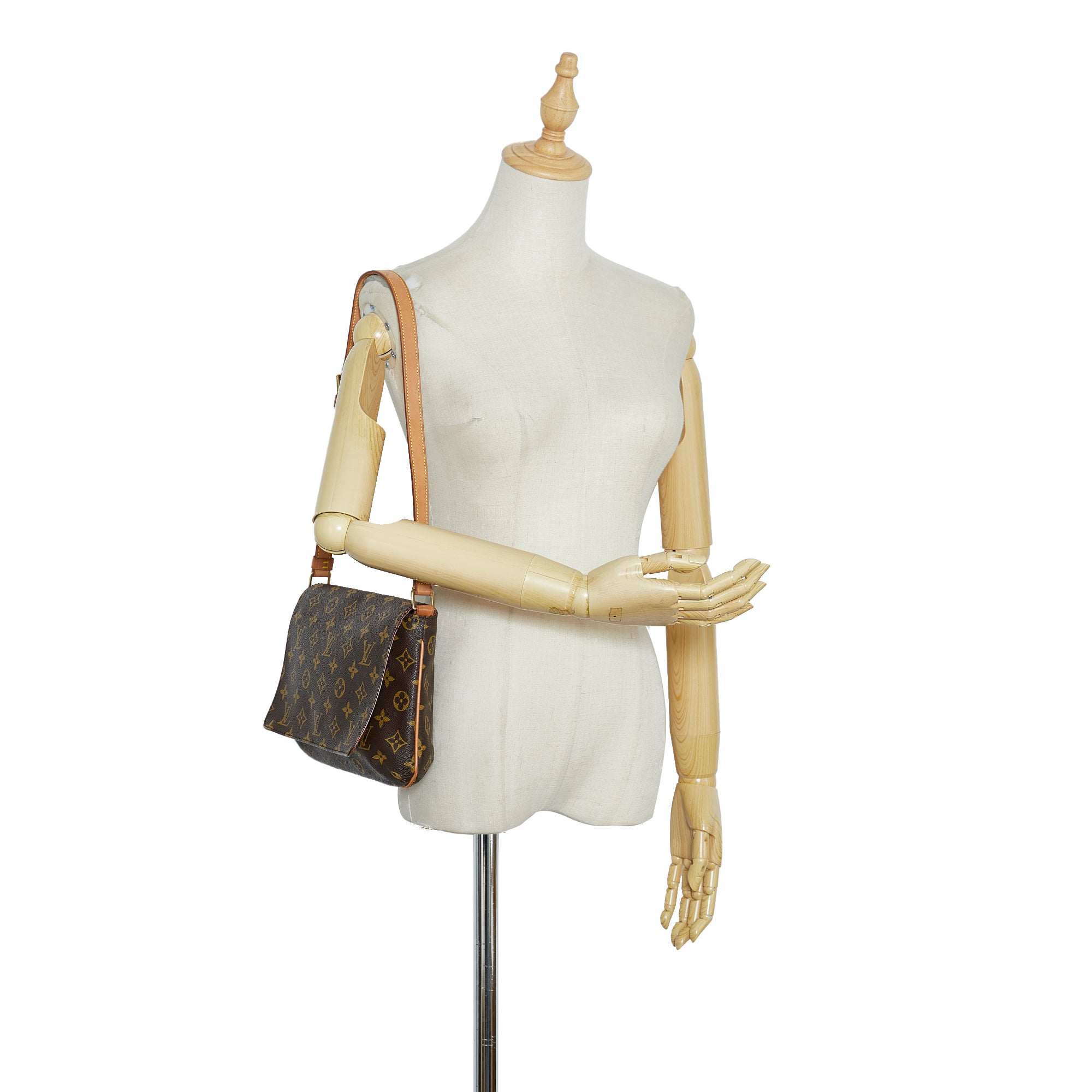 AmaflightschoolShops Revival, Brown Louis Vuitton Monogram Musette Tango  Short Strap Shoulder Bag