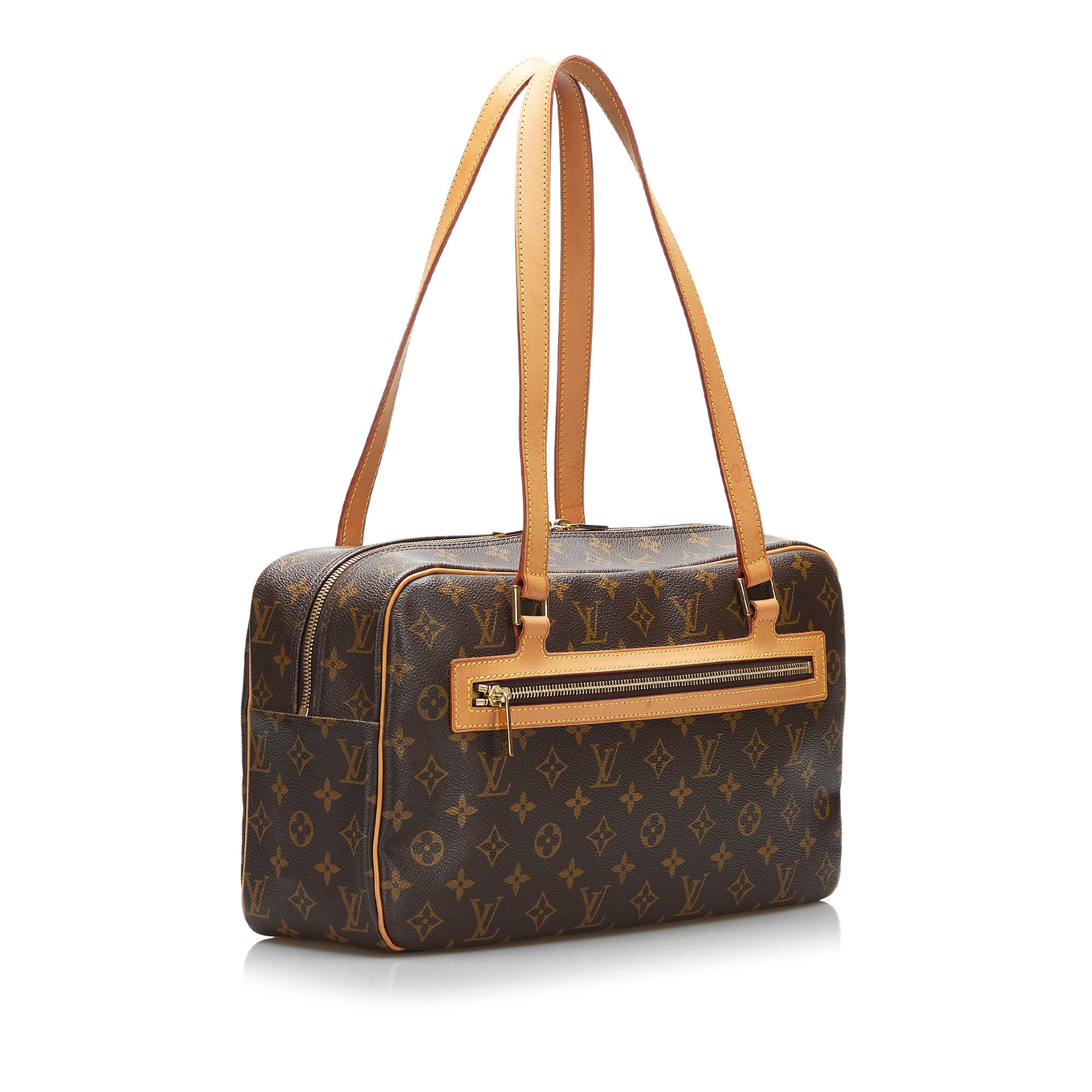 Brown Louis Vuitton Monogram Cite GM Shoulder Bag