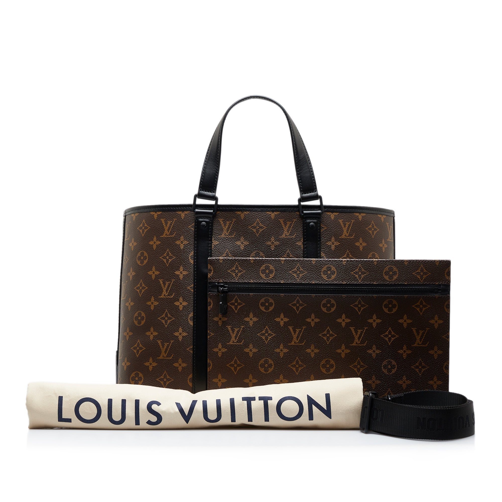 Louis Vuitton, Bags, Louis Vuitton Weekend Tote Macassar Monogram Canvas  Pm Brown
