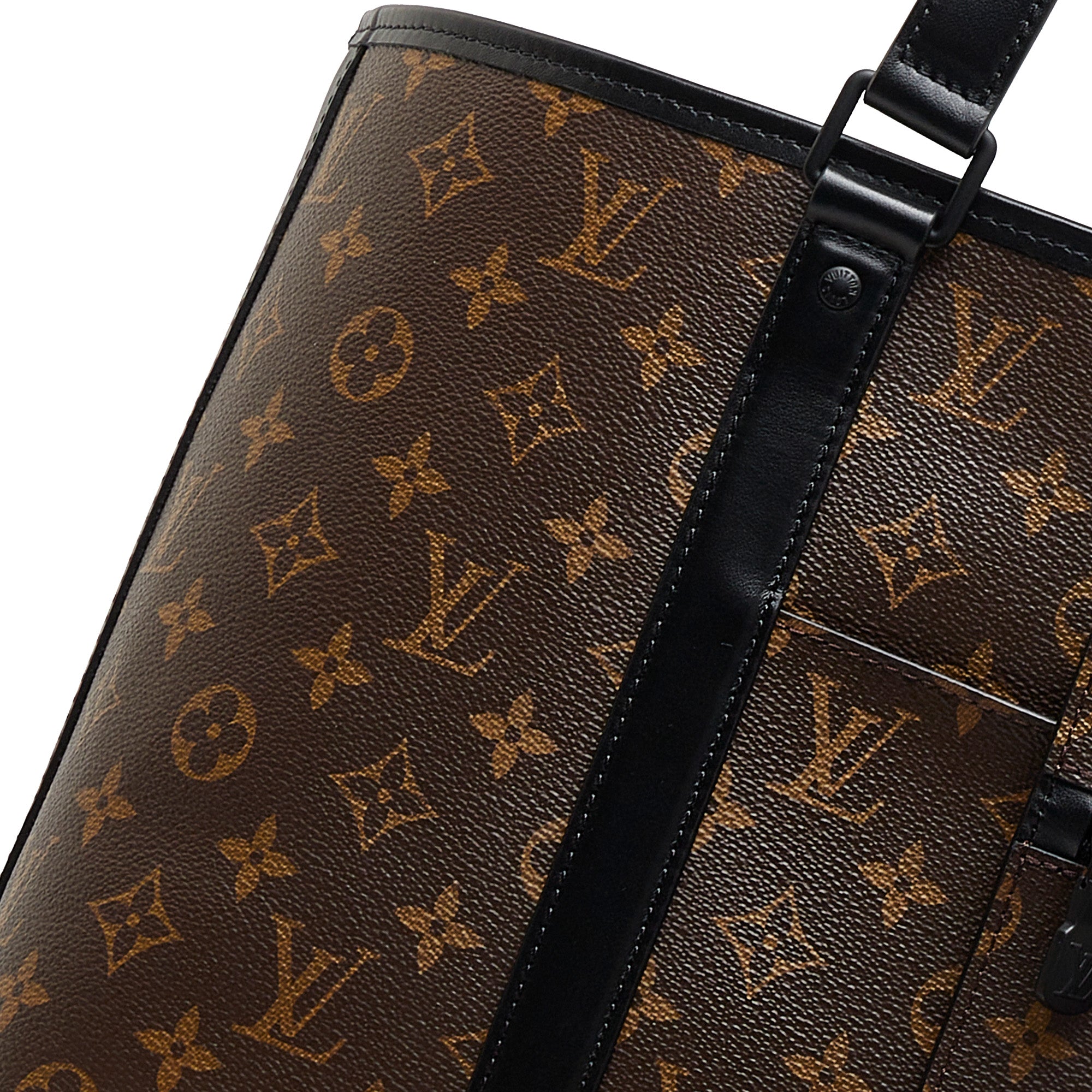 Brown Louis Vuitton Monogram Macassar Weekend Tote PM Satchel – Designer  Revival