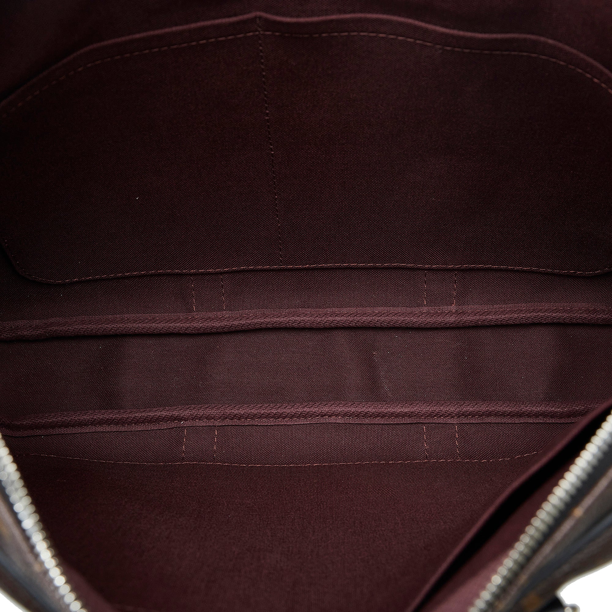 Louis Vuitton Vintage Brown Monogram Macassar Porte Business Bag