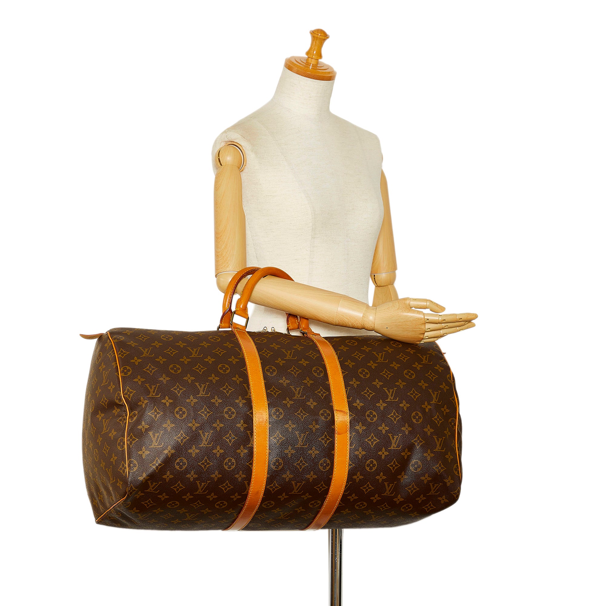 Louis Vuitton Monogram Canvas Keepall 55 (Authentic Pre-Owned