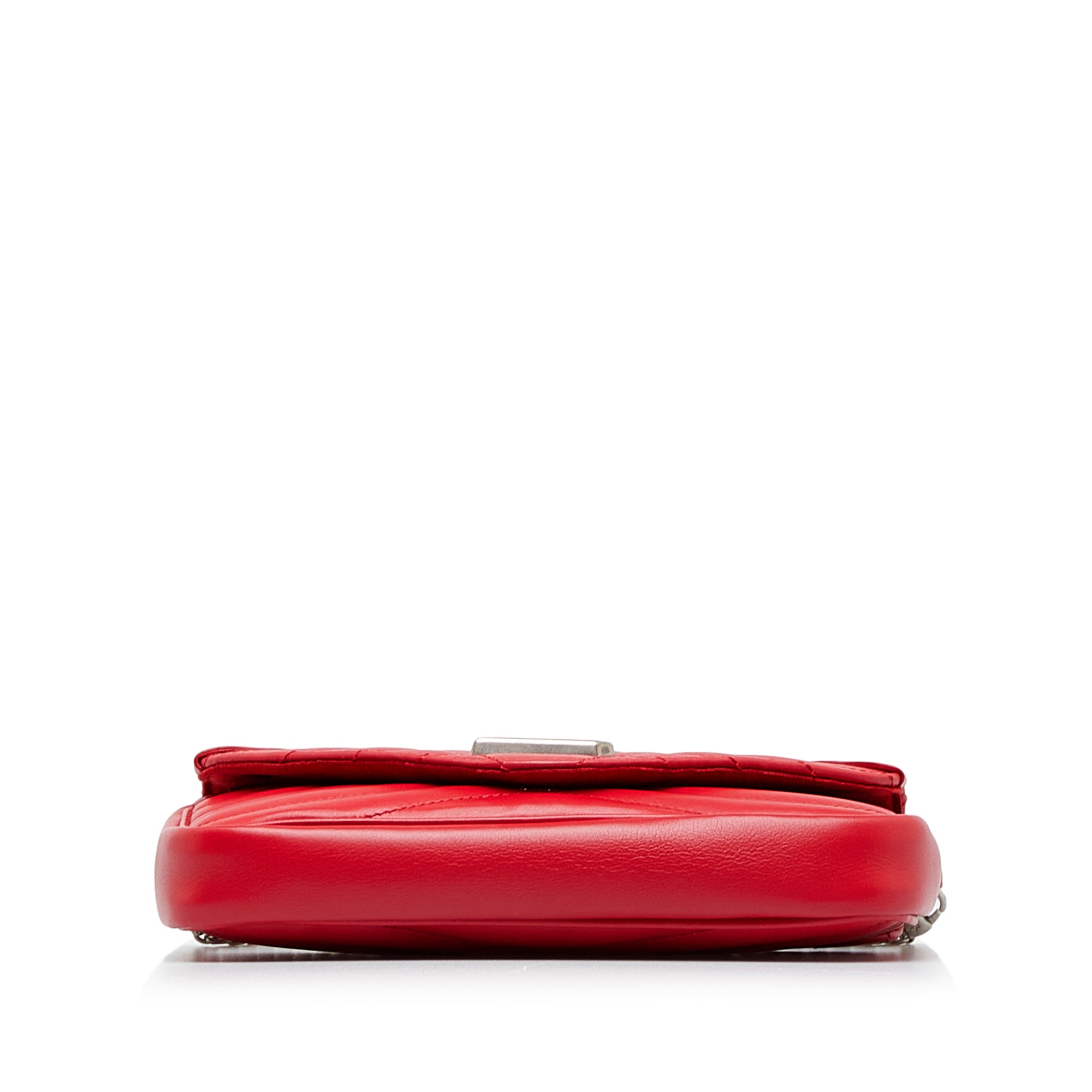 Red Louis Vuitton New Wave Chain Pochette Crossbody Bag – Designer