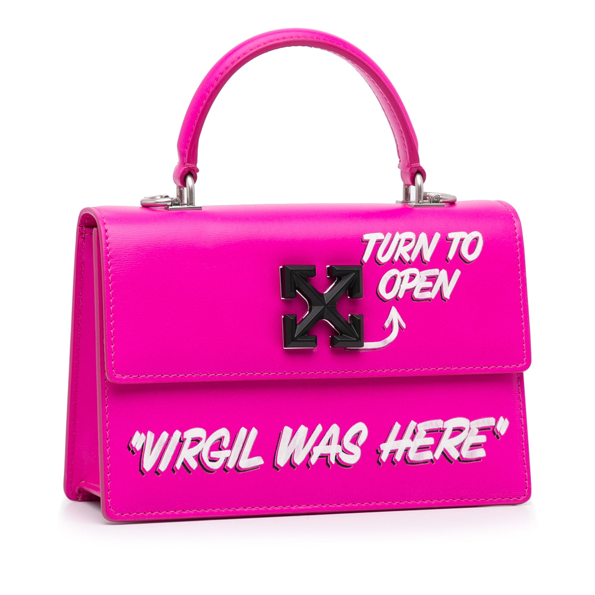 Jitney 1.4 Virgil Was Here mini bag in black | Off-White™ Official US