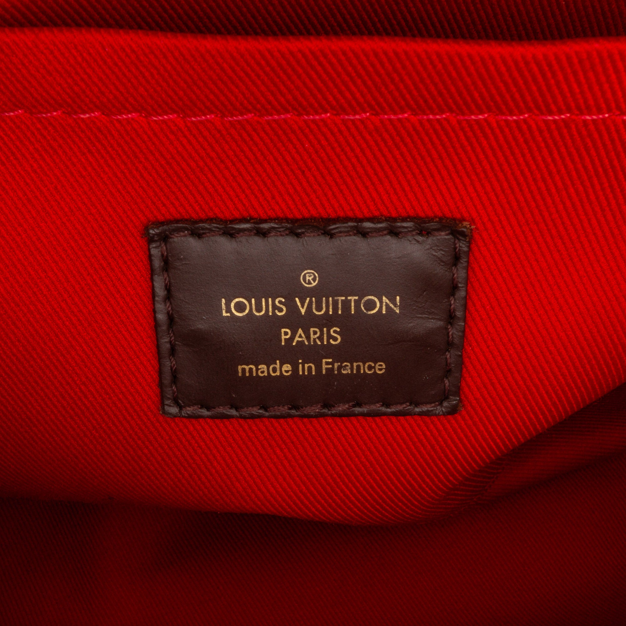 Louis Vuitton Brown Damier Ebene Canvas Croisette Satchel – Luxury