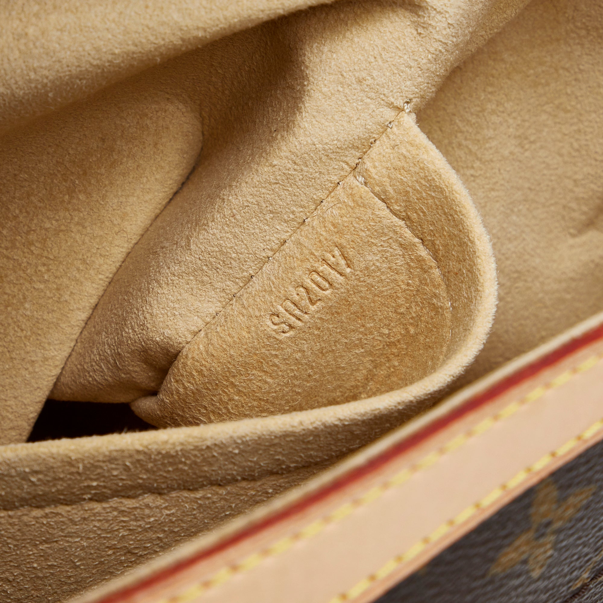 Louis Vuitton Beverly Shoulder Bag MM Brown Canvas