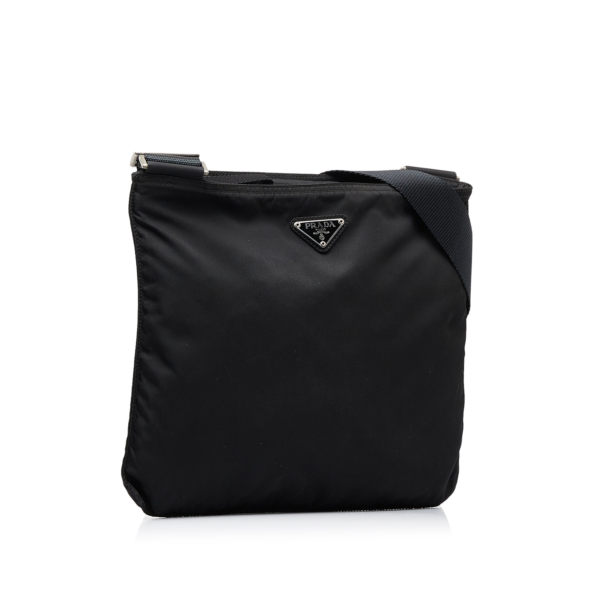 Prada Authenticated Tessuto Clutch Bag