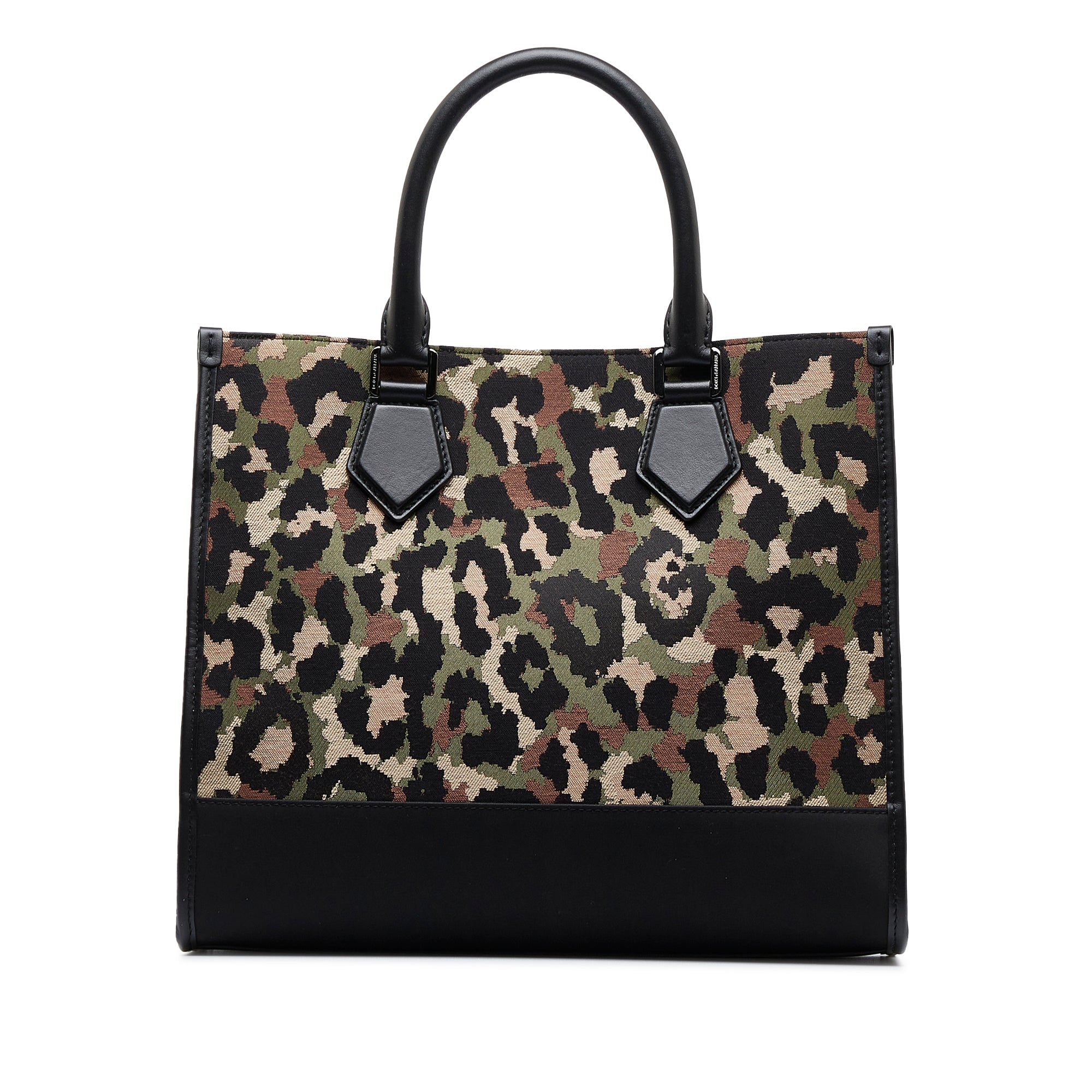 Dolce & Gabbana Printed Canvas Tote Bag