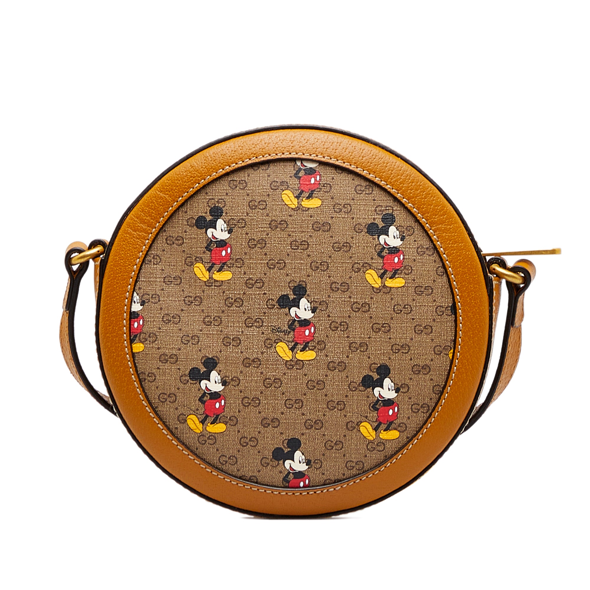 Gucci x Disney Micro GG Supreme Mickey Mouse Round Shoulder Bag