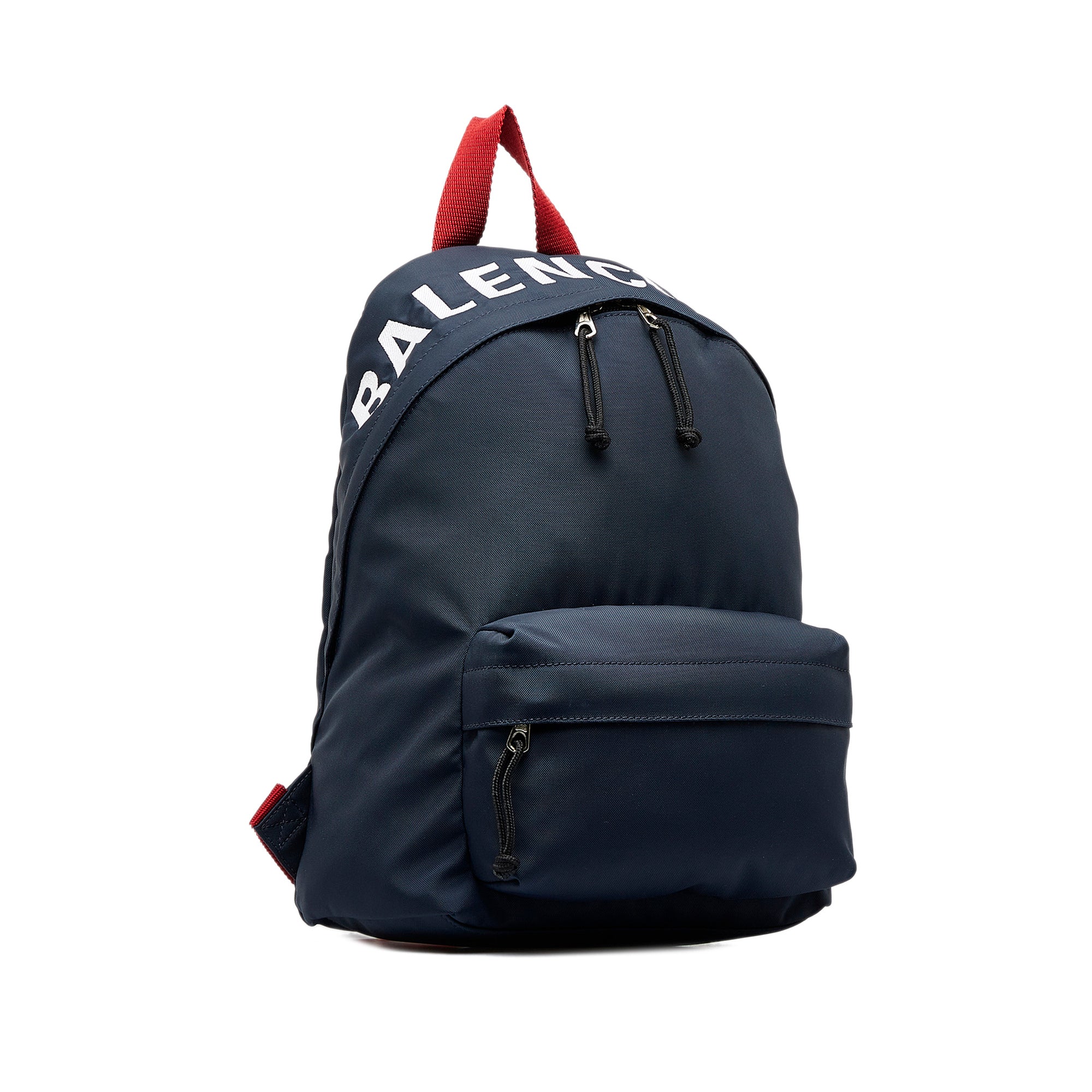 Wheel cloth backpack Balenciaga Blue in Cloth - 31679329