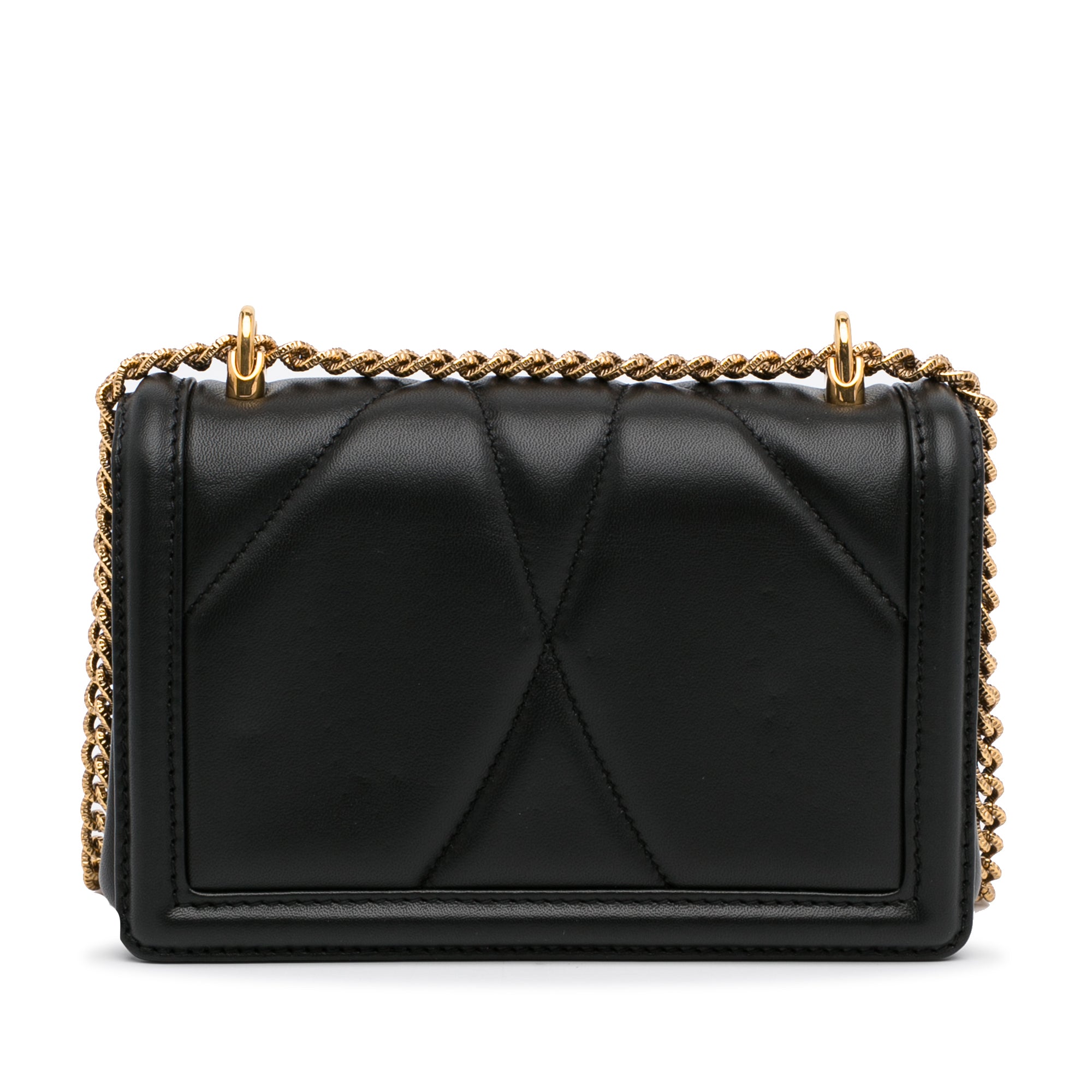 Mini devotion leather top handle bag - Dolce & Gabbana - Women