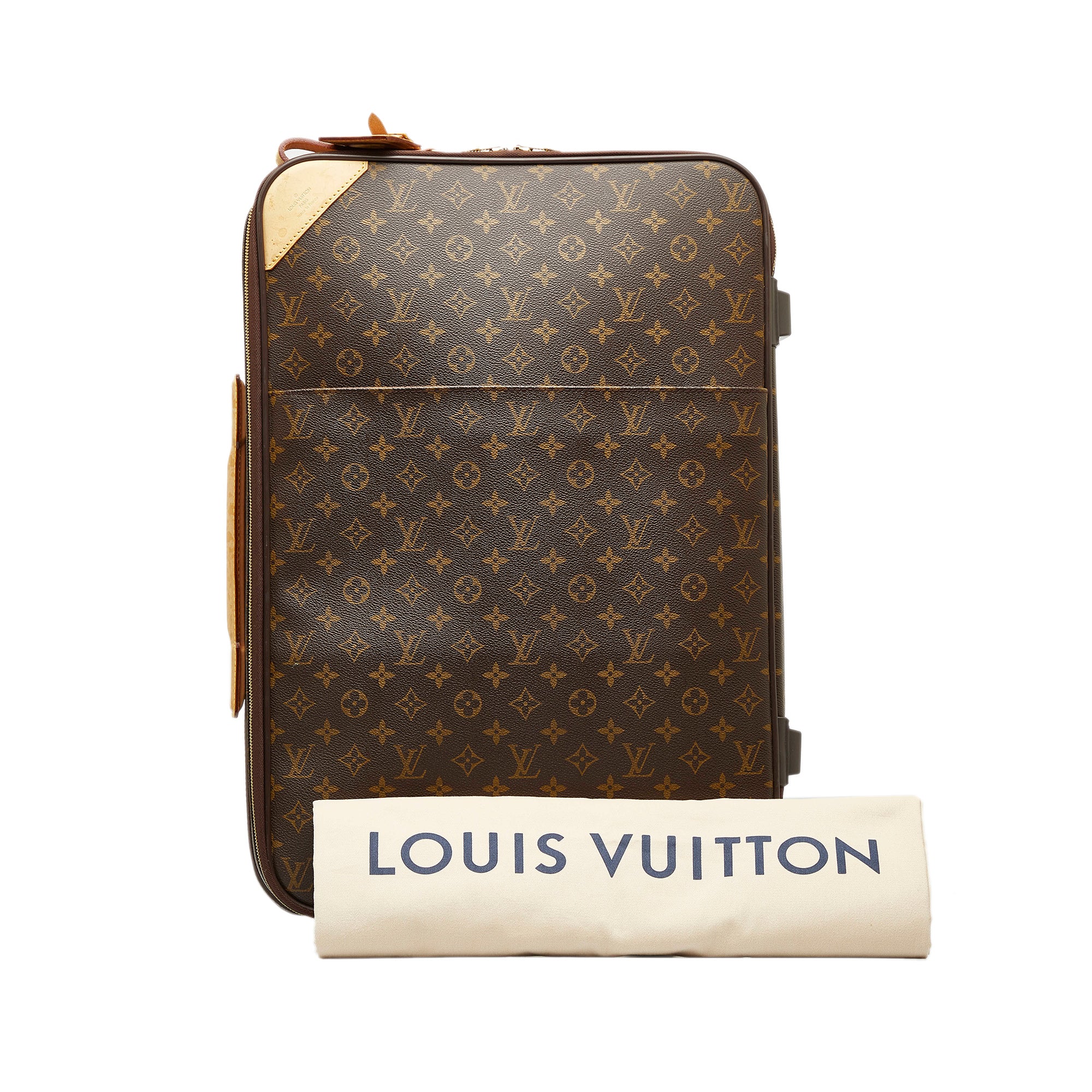 Authentic Louis Vuitton monogram Pegasus 55 Suitcase Luggage good condition