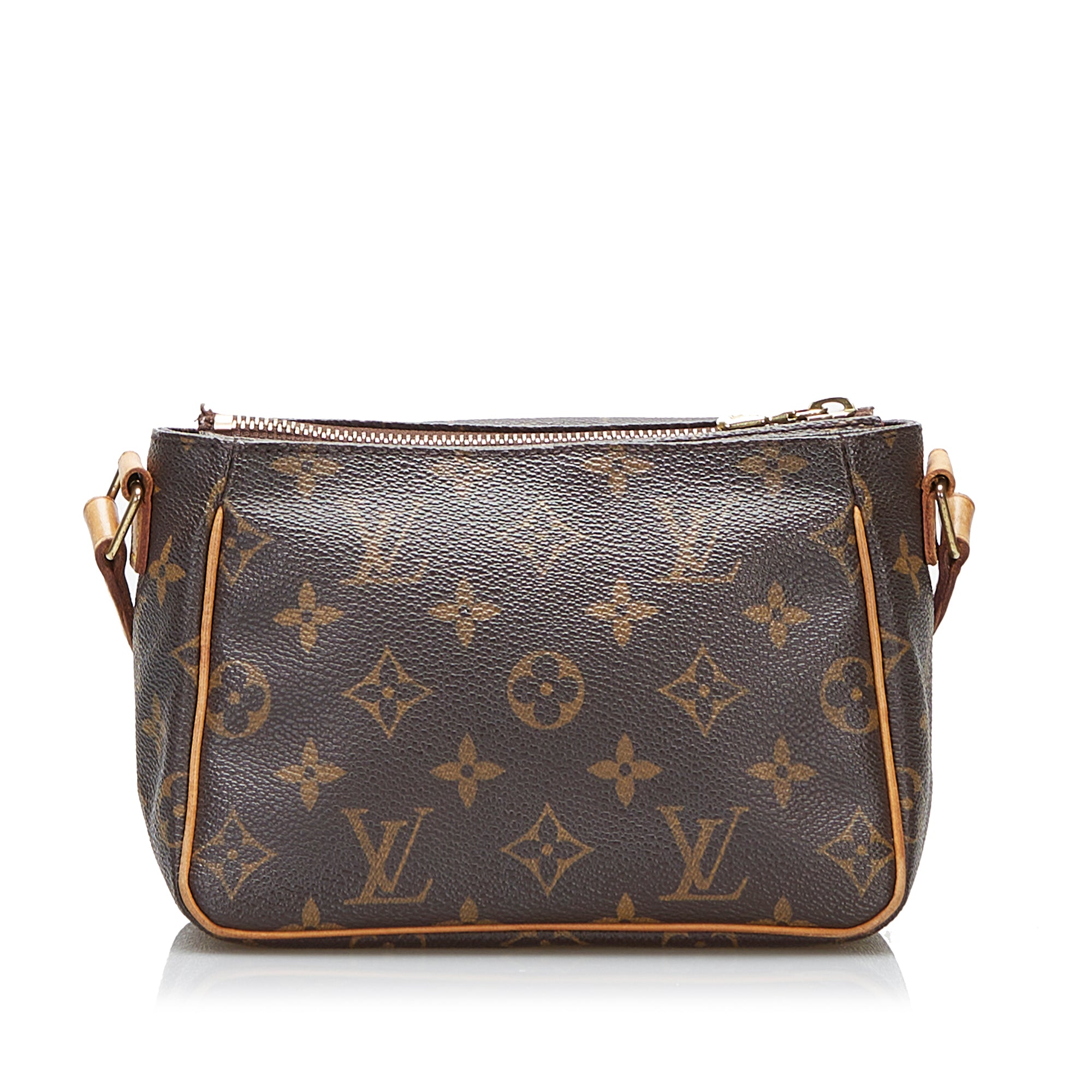 Louis+Vuitton+Viva+Cite+Shoulder+Bag+PM+Brown+Canvas+Monogram for