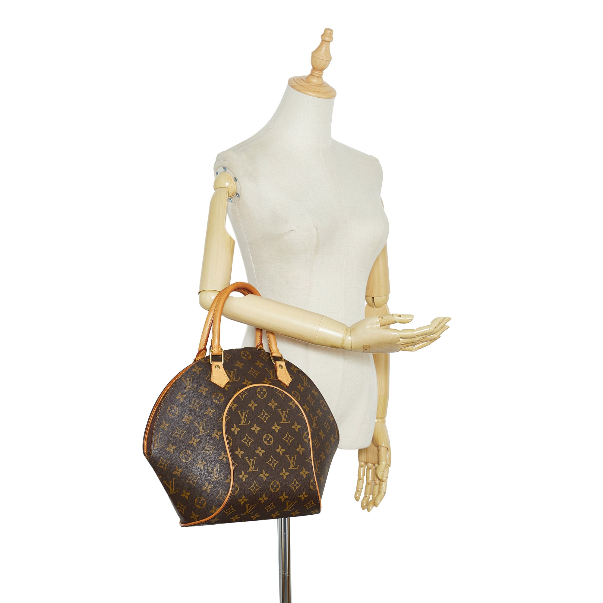 AUTH LOUIS VUITTON MONOGRAM ELLIPSE MM HAND BAG