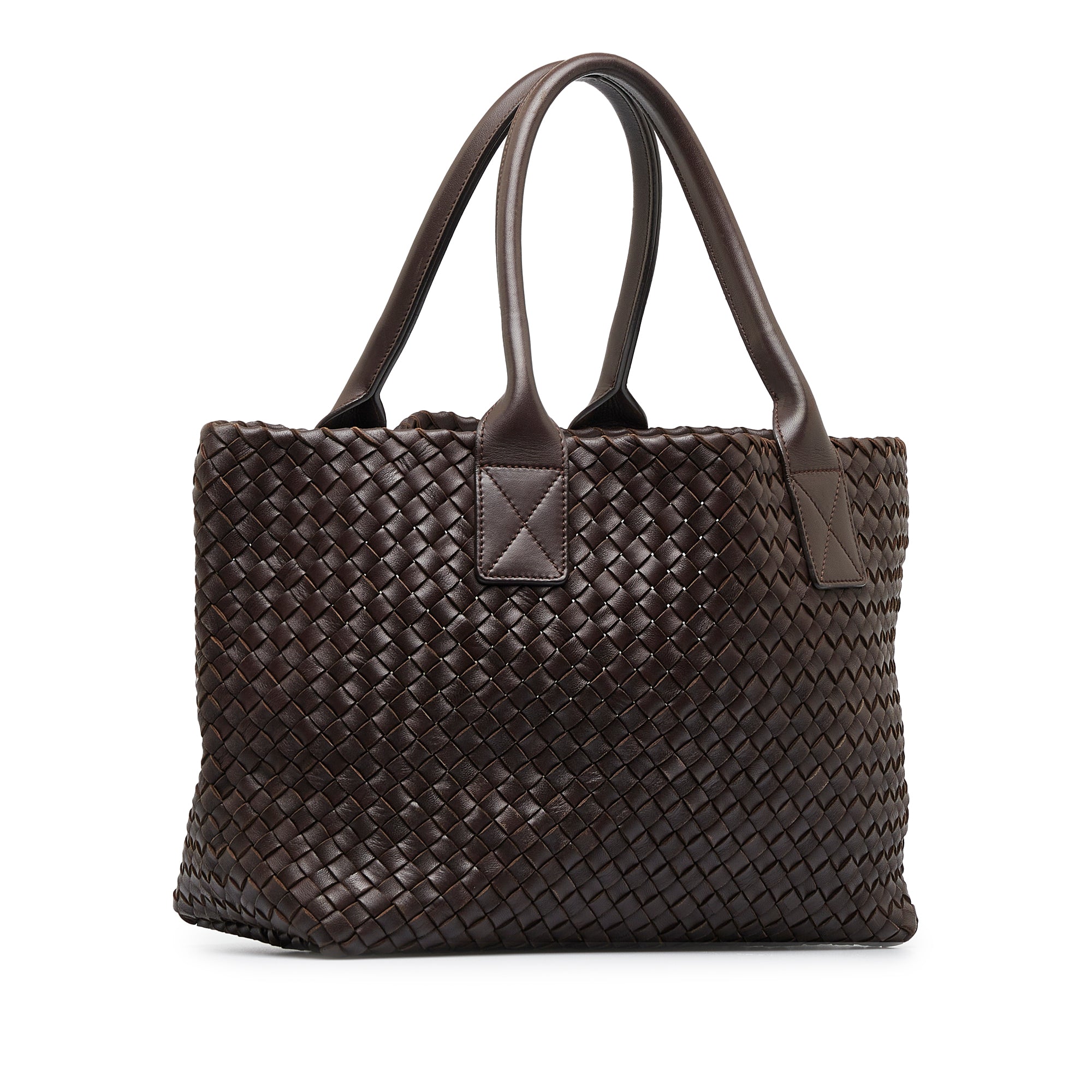 Brown Bottega Veneta Intrecciato Cabat Tote Bag – Designer Revival