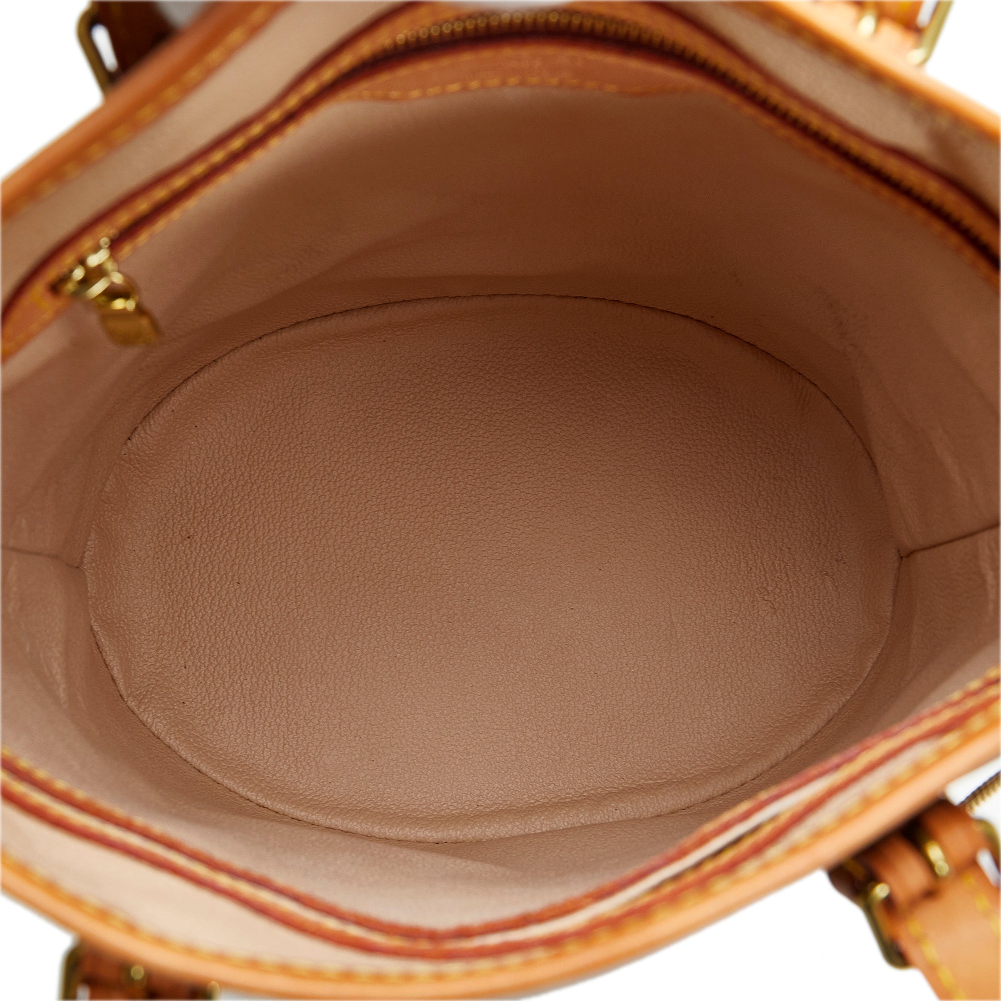 Brown Louis Vuitton Monogram Petit Bucket – AmaflightschoolShops Revival