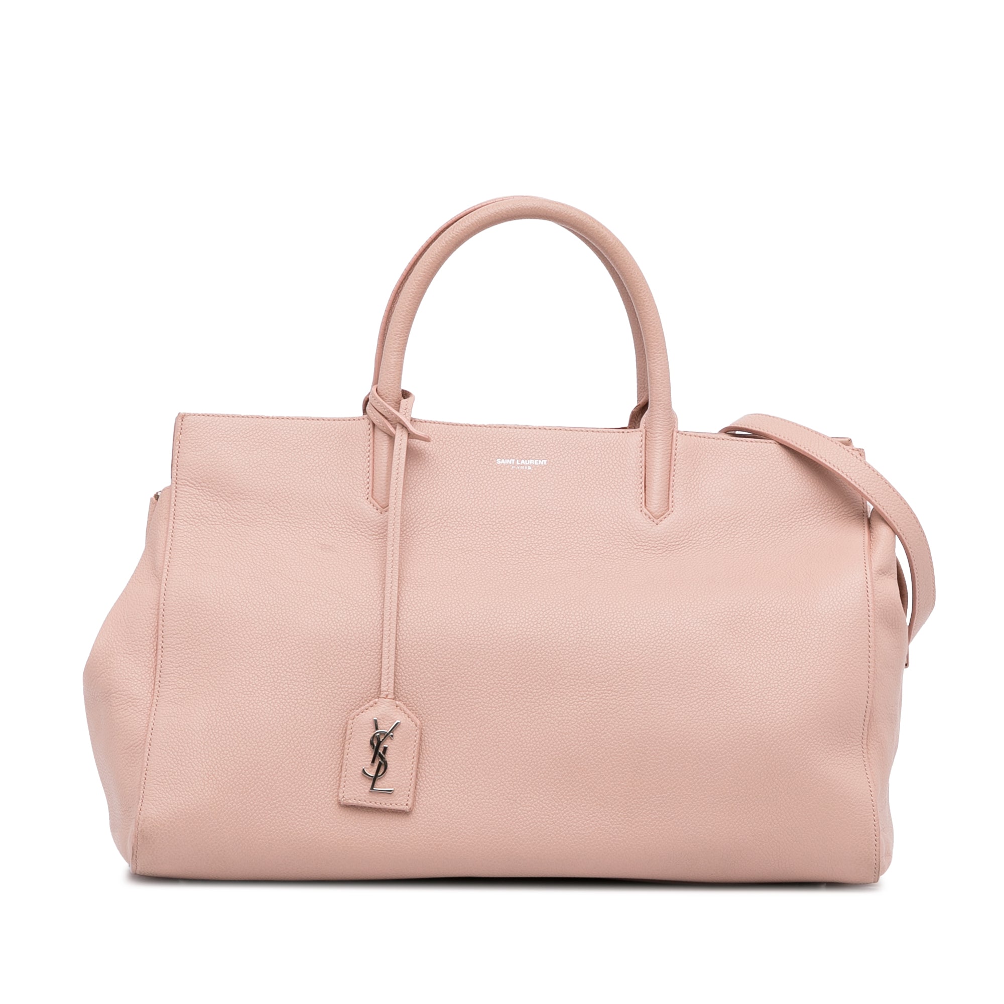 Yves Saint Laurent, Bags, Authentic With Serial Number Light Pink Ysl  Mini Boston Bag