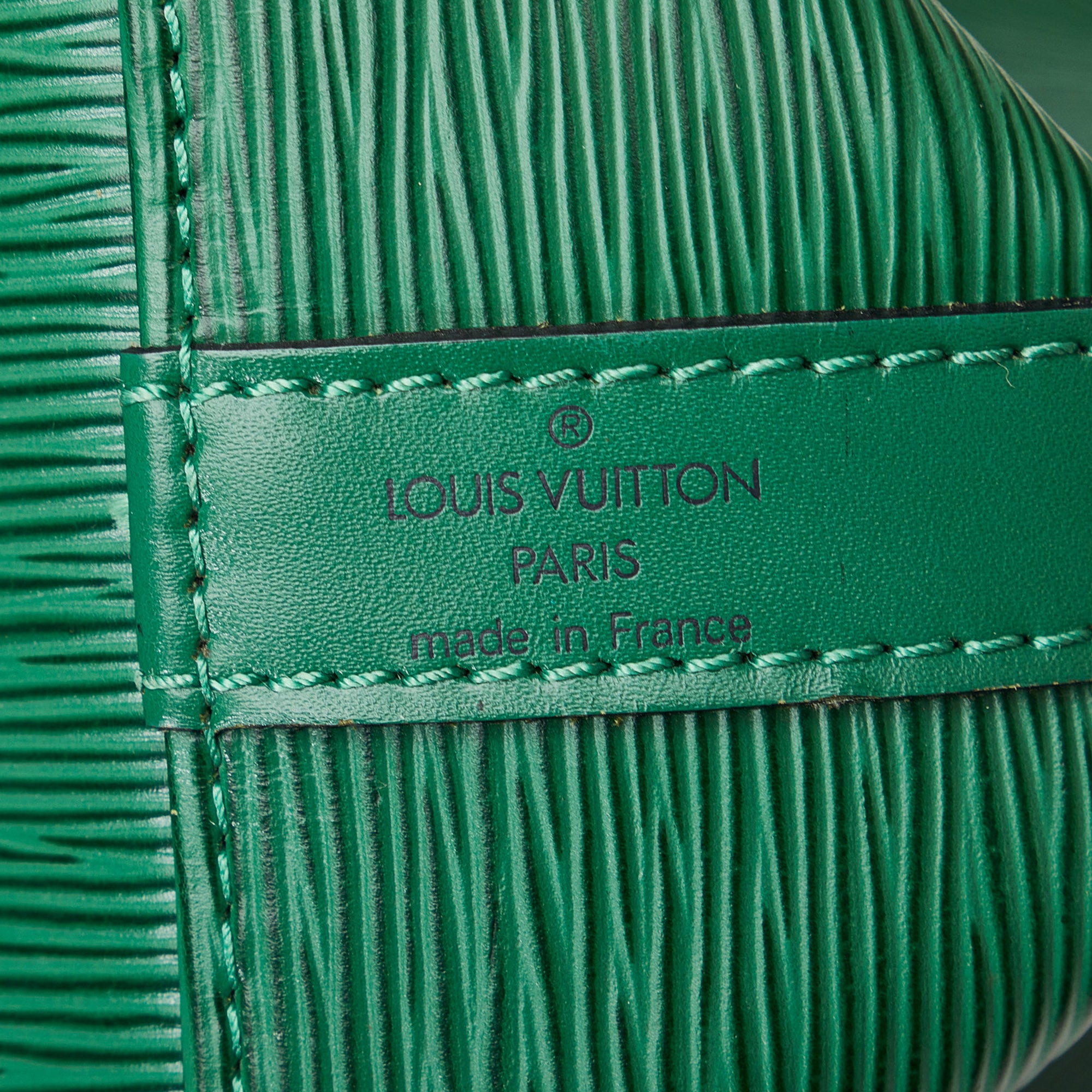 Louis Vuitton green Epi Noe Bag - clothing & accessories - by