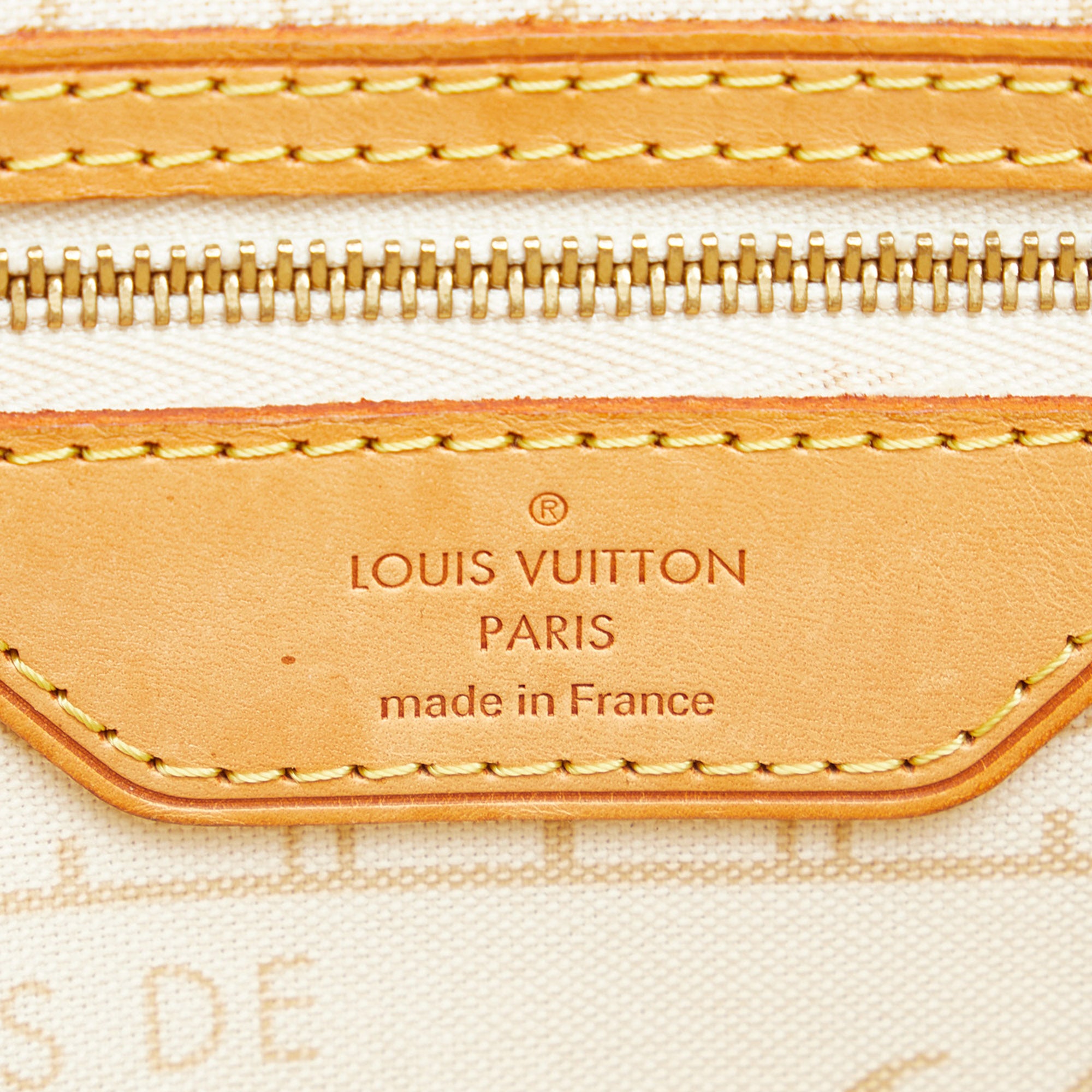 White Louis Vuitton Damier Azur Totally PM Tote Bag – Designer Revival