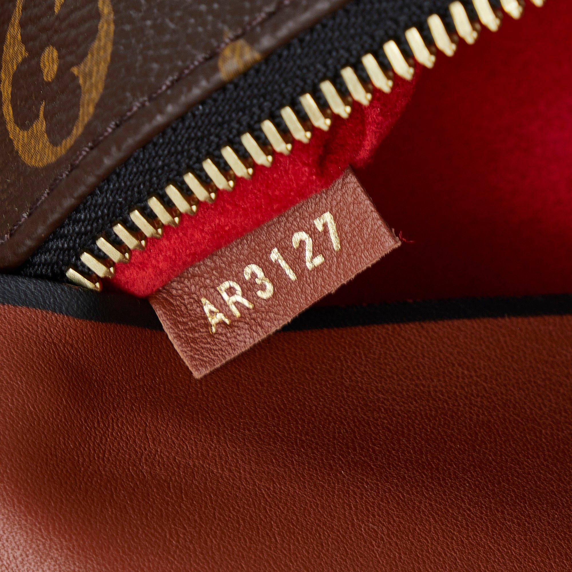 Louis Vuitton Tuileries Besace Bag Brown/Red Monogram
