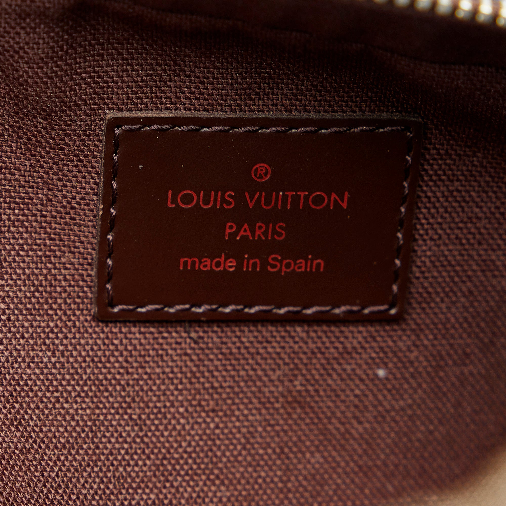 Louis Vuitton - GERONIMOS DAMIER EBENE Belt pouch in Italy