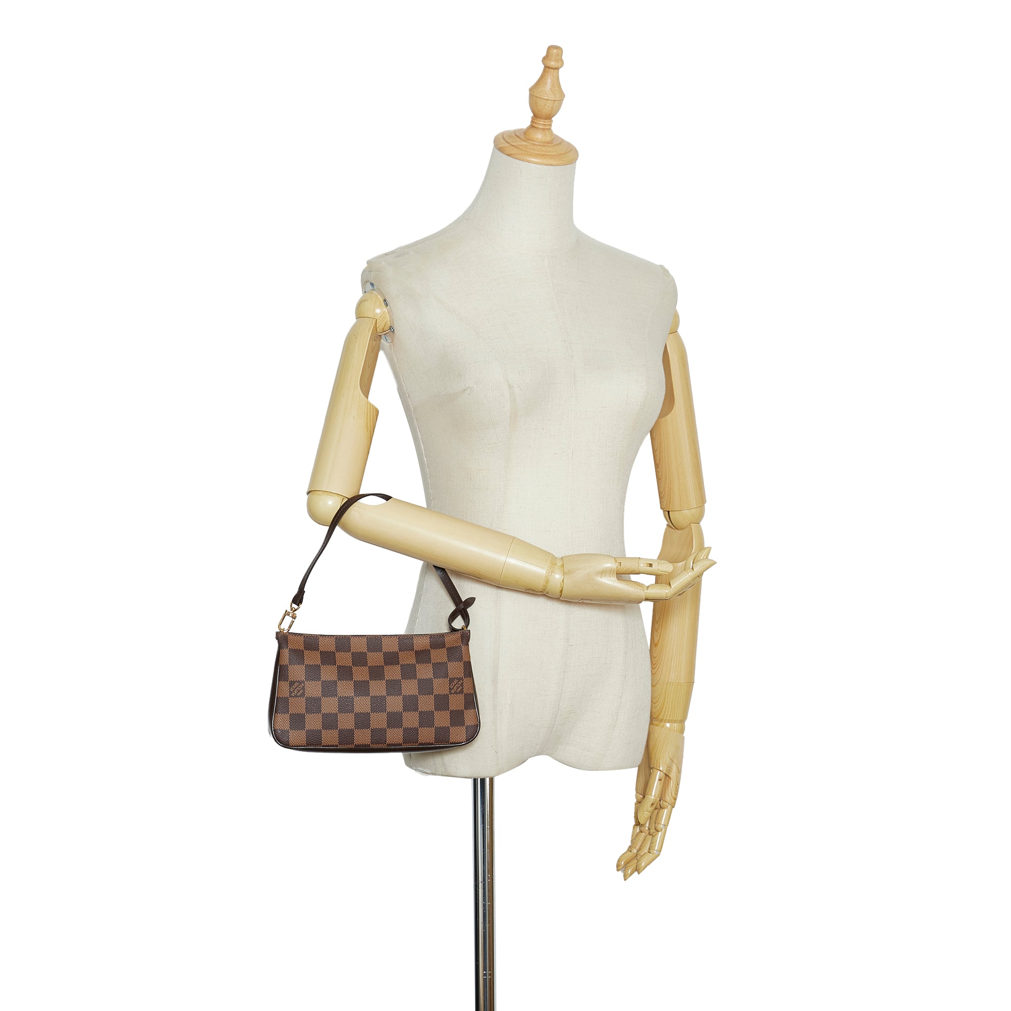 Louis Vuitton Damier Ebene Pochette Felicie - Brown Crossbody Bags