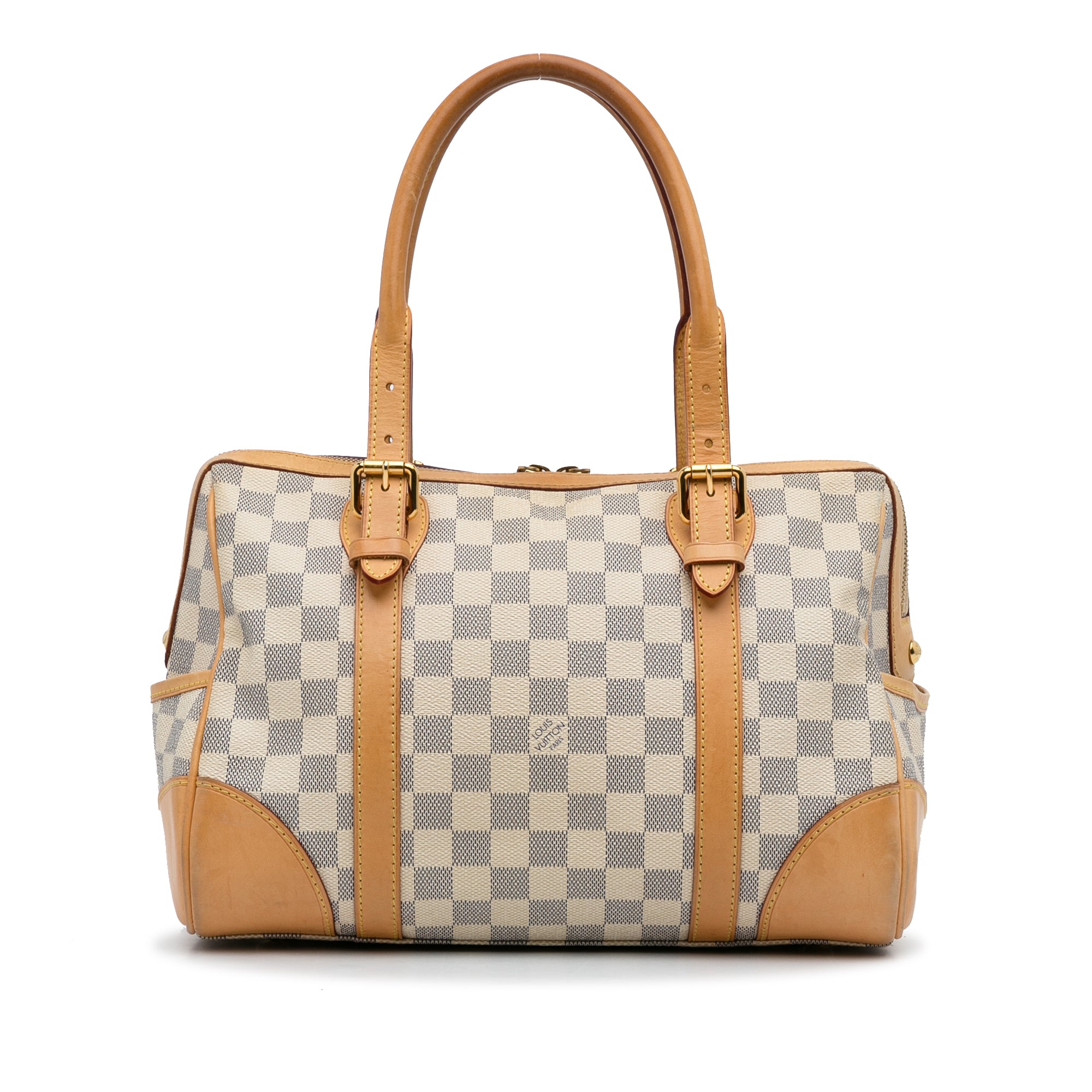 authentic louis vuitton berkeley damier handbag used only 2 time.