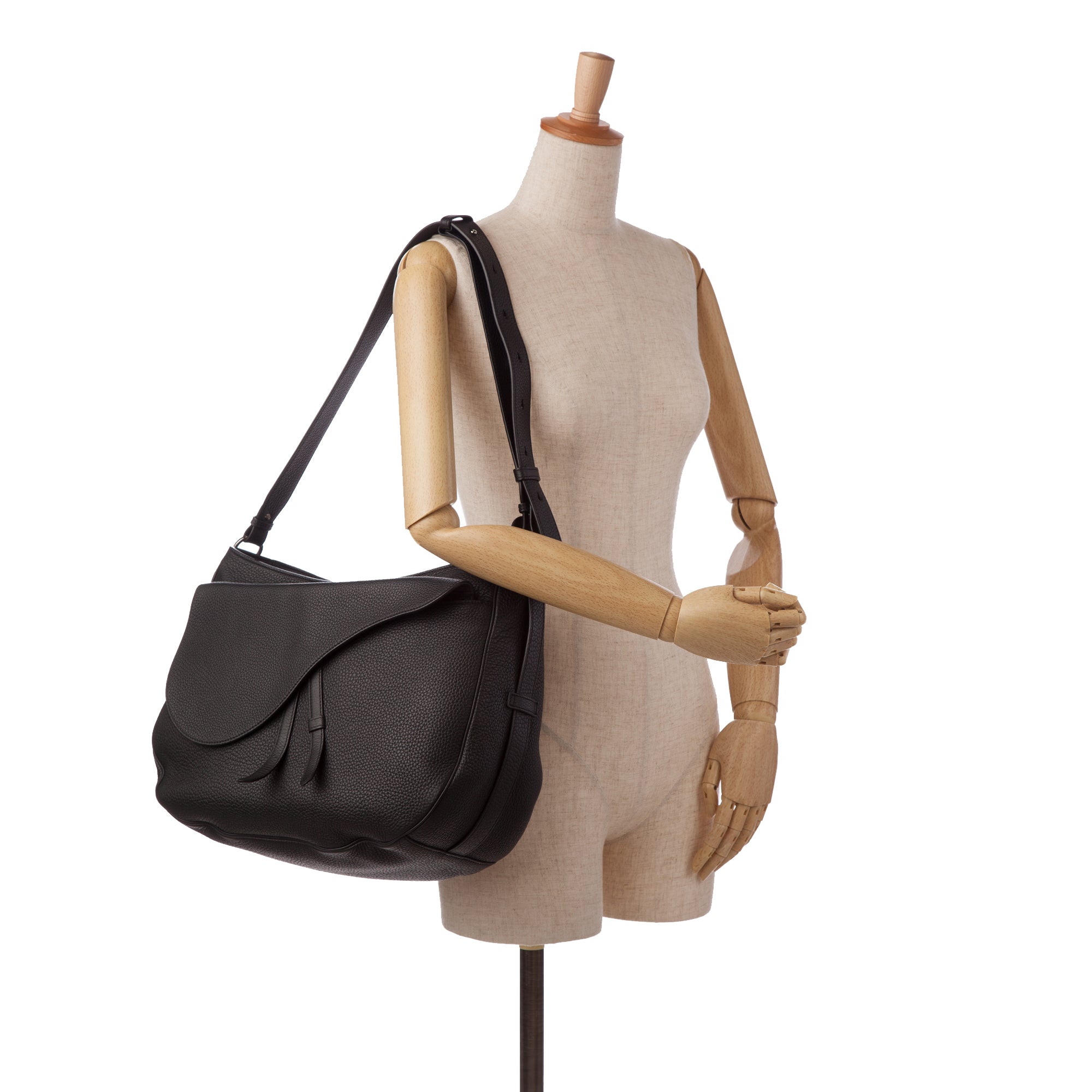 Black Dior Soft Saddle Crossbody Bag – Designer Revival