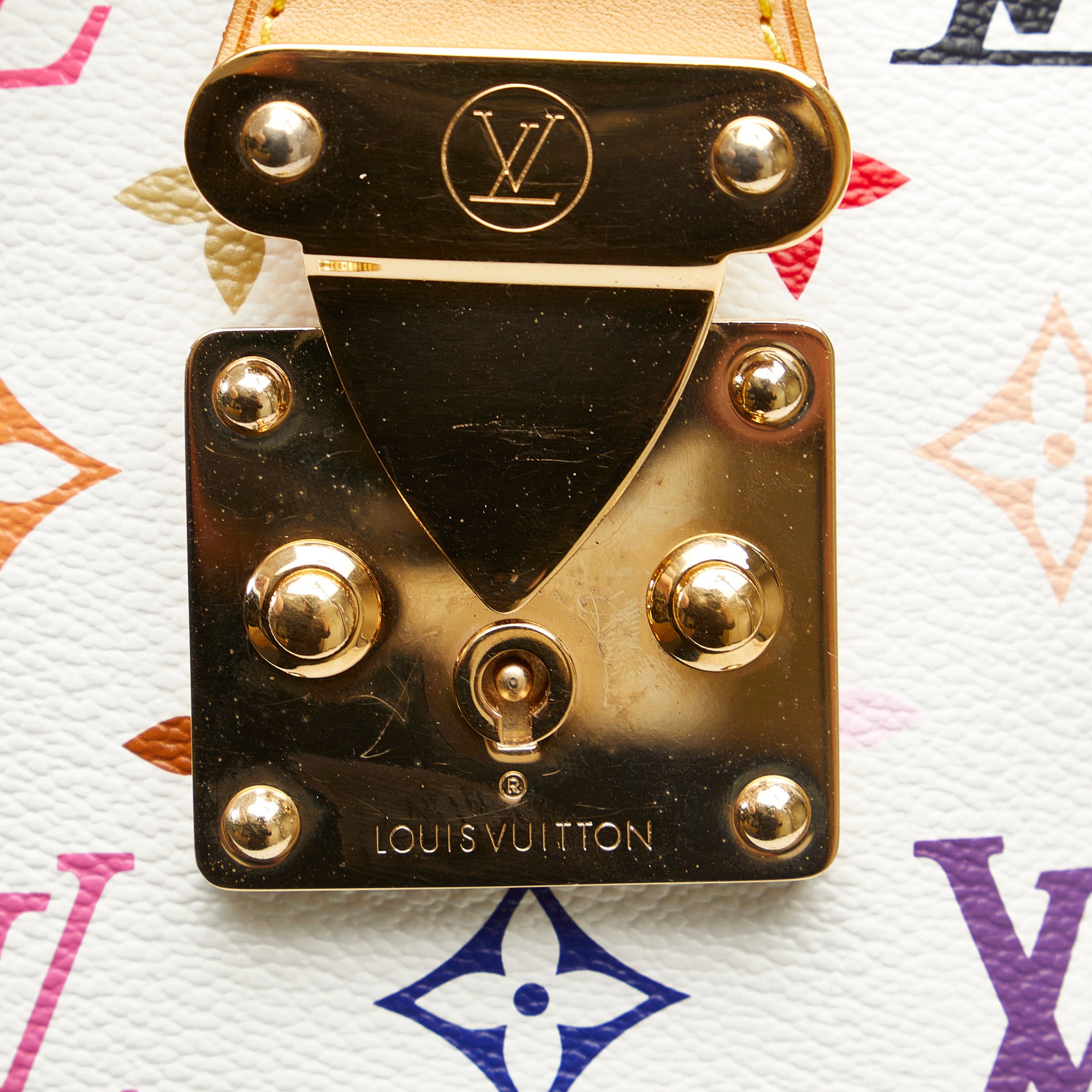 White Louis Vuitton Monogram Multicolore Speedy 30 Boston Bag –  AmaflightschoolShops Revival
