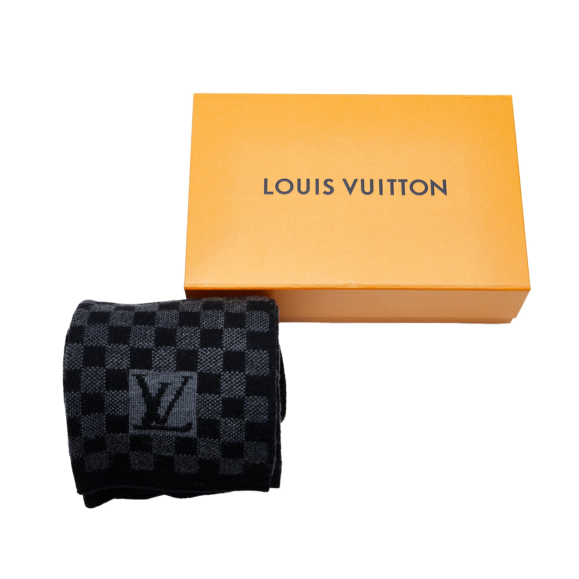 Louis Vuitton Hat And Scarf Womens Black