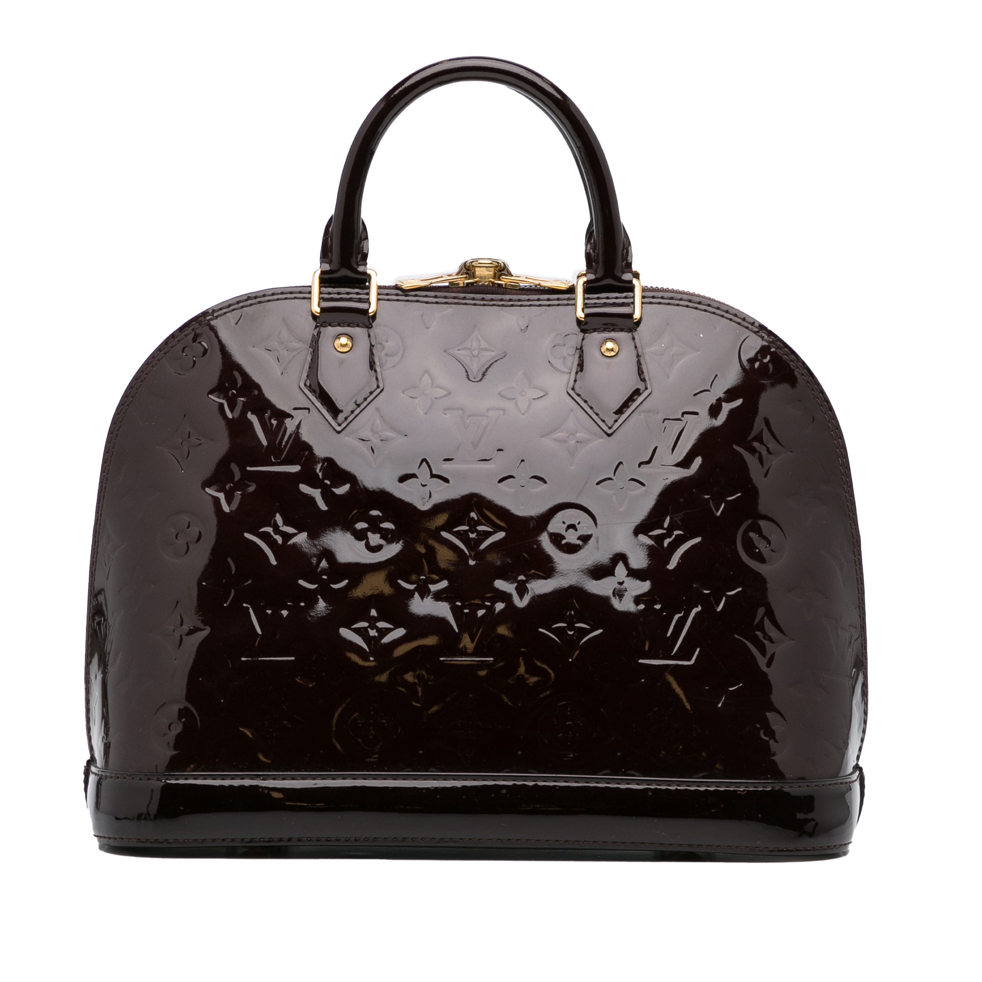 LOUIS VUITTON Vernis Alma PM Hand Bag with Cadena – Rob's Luxury Closet