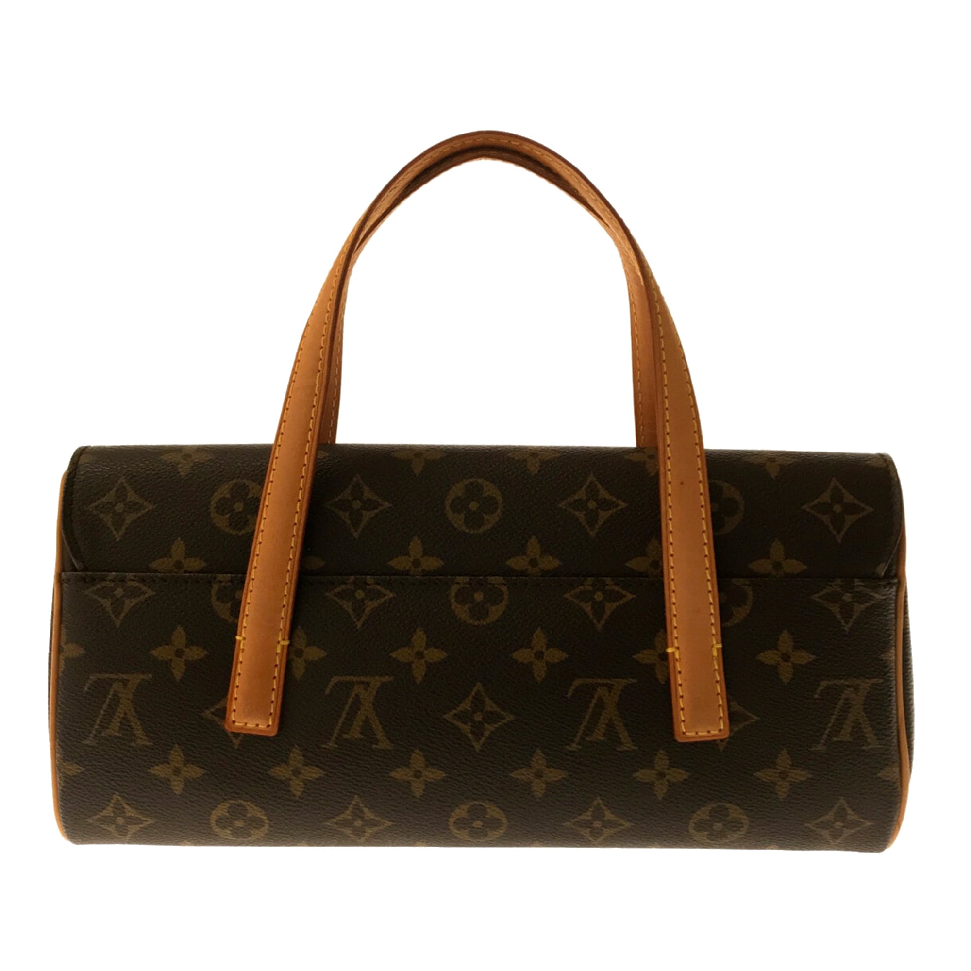 Sonatine  Used  Preloved Louis Vuitton Handbag  LXR USA  Brown  Coated  Canvas 2249MQ106