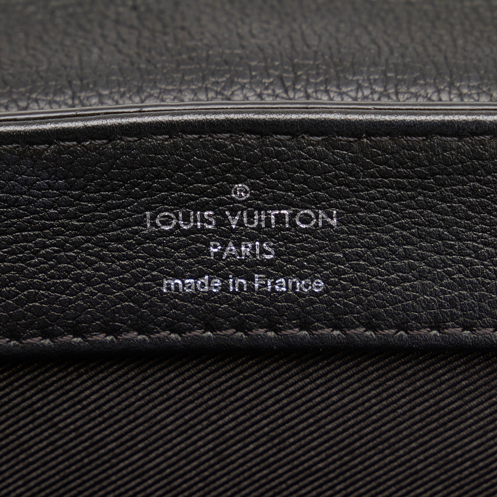 Louis Vuitton Calfskin Lockme II Chain Bag BB Black