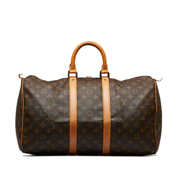 Cra-wallonieShops Revival, Louis Vuitton 1990 pre-owned Keepall 45 holdall  bag Black
