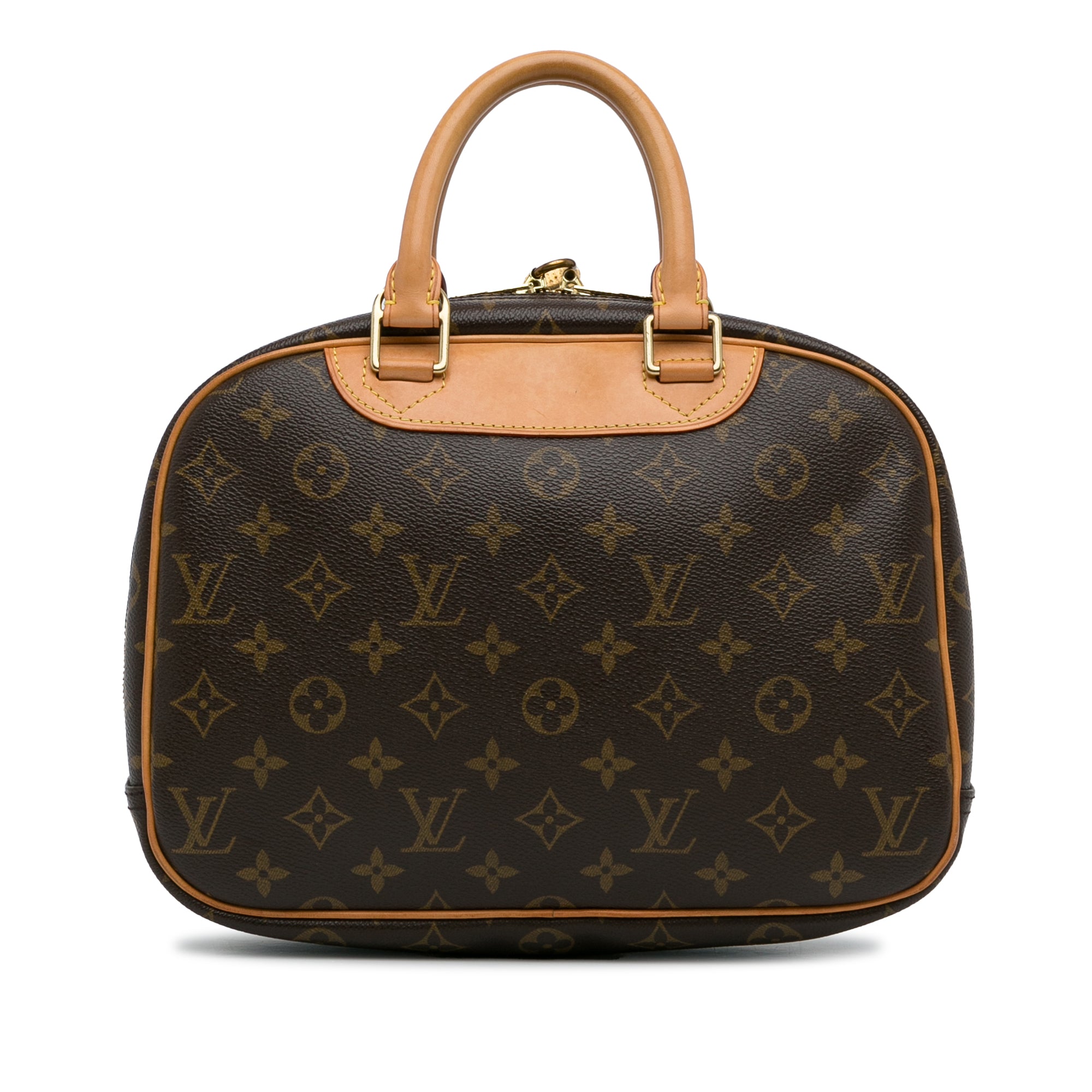 Trouville leather satchel Louis Vuitton Brown in Leather - 32149772