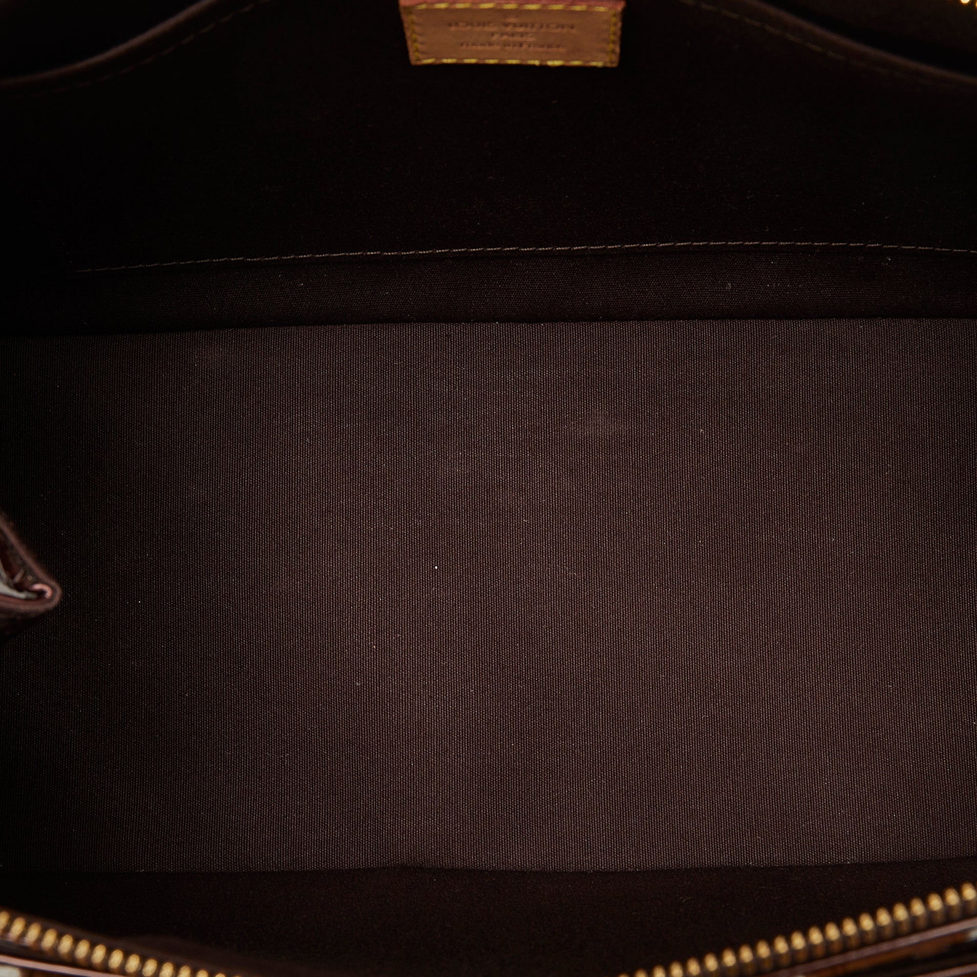 Louis Vuitton Purple Enamel Monogram Vernis Avalon Shoulder Bag Louis  Vuitton