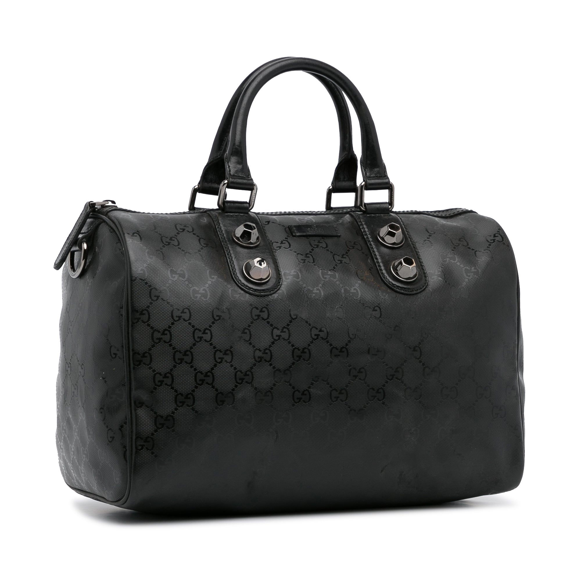 Gucci Joy Medium Boston Bag in Black