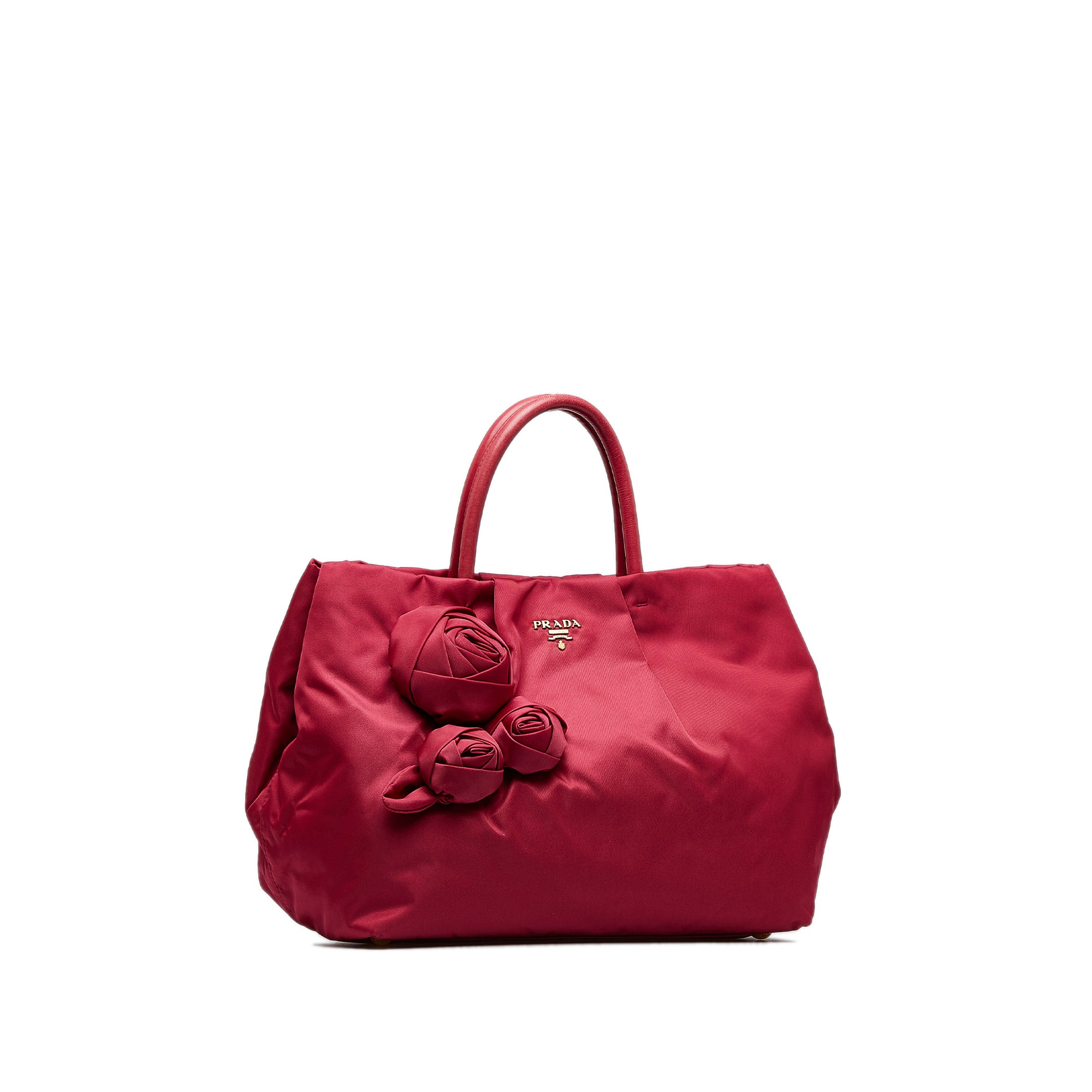 Pink Prada Tessuto Satchel – Designer Revival