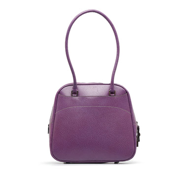 Purple Prada Nappa Rose Leather Crossbody Bag – Designer Revival