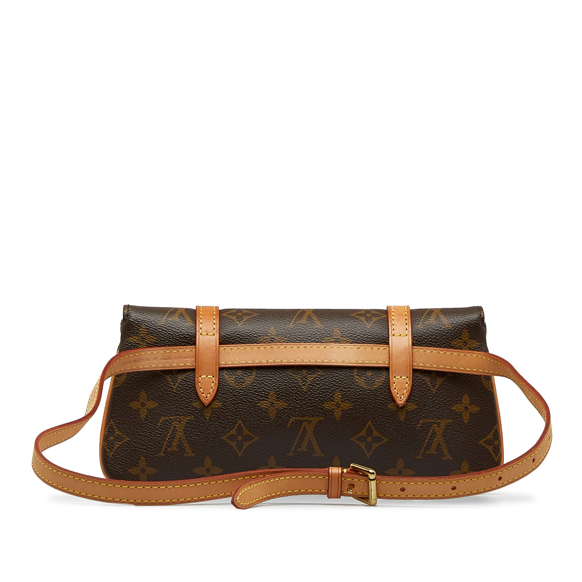 Louis Vuitton Brown Monogram Canvas Pochette Marelle Belt Bag