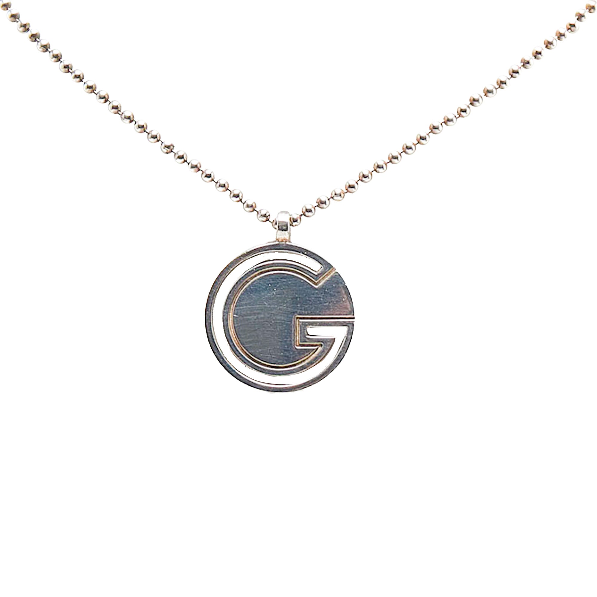 GG Sterling Silver Necklace in Silver - Gucci