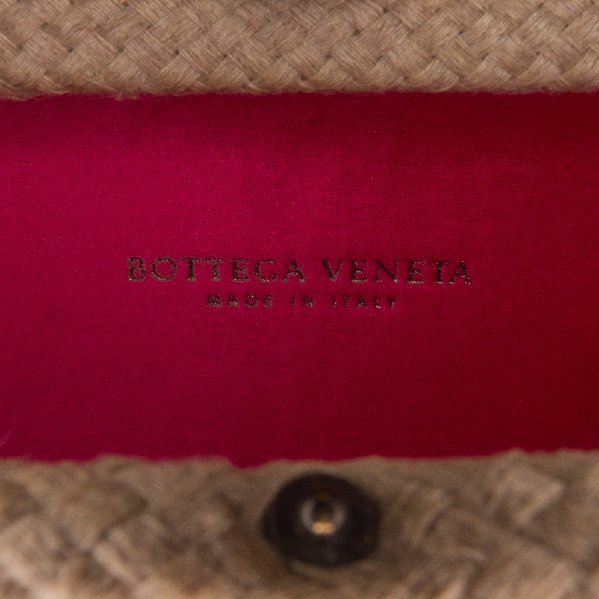 Bottega Veneta Small Intrecciato Impero Satin Knot Clutch Bag