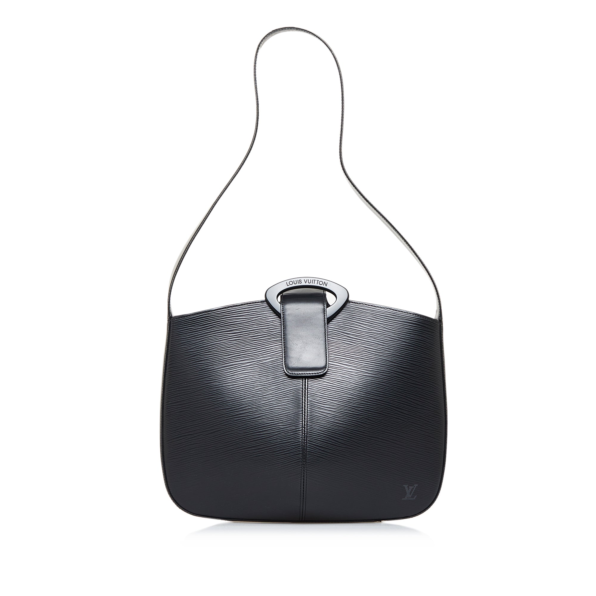 Louis Vuitton Reverie Black Leather Shoulder Bag (Pre-Owned)