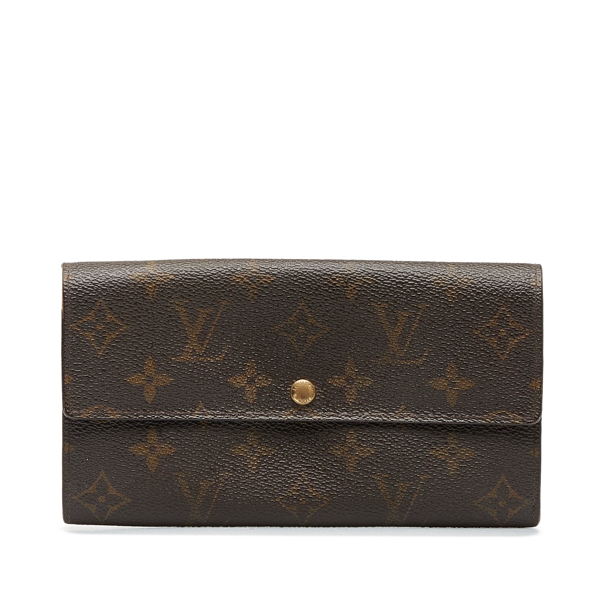 LOUIS VUITTON SARAH WALLET with long chain, Luxury, Bags & Wallets