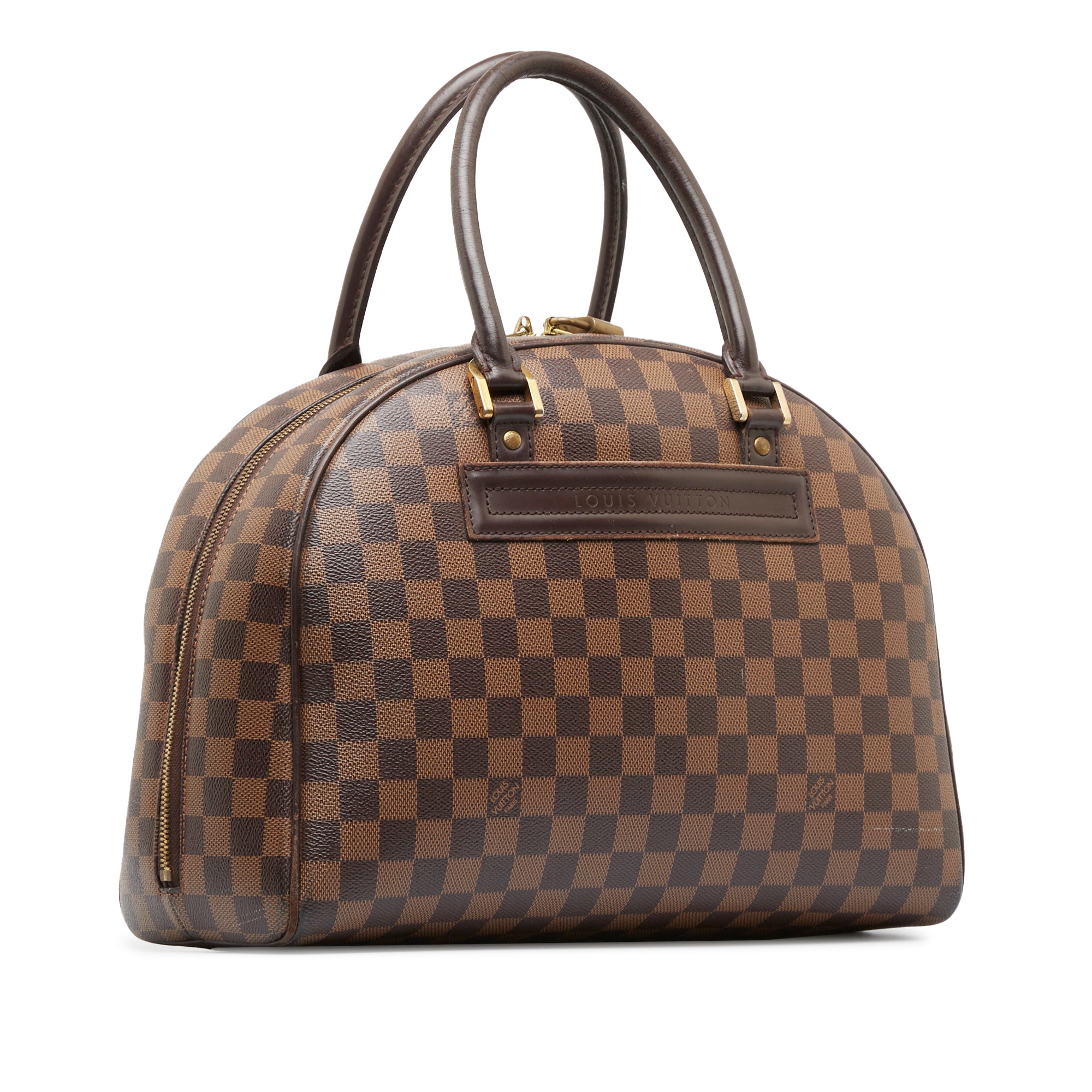 LOUIS VUITTON Nolita Damier Ebene Canvas Tote Bag