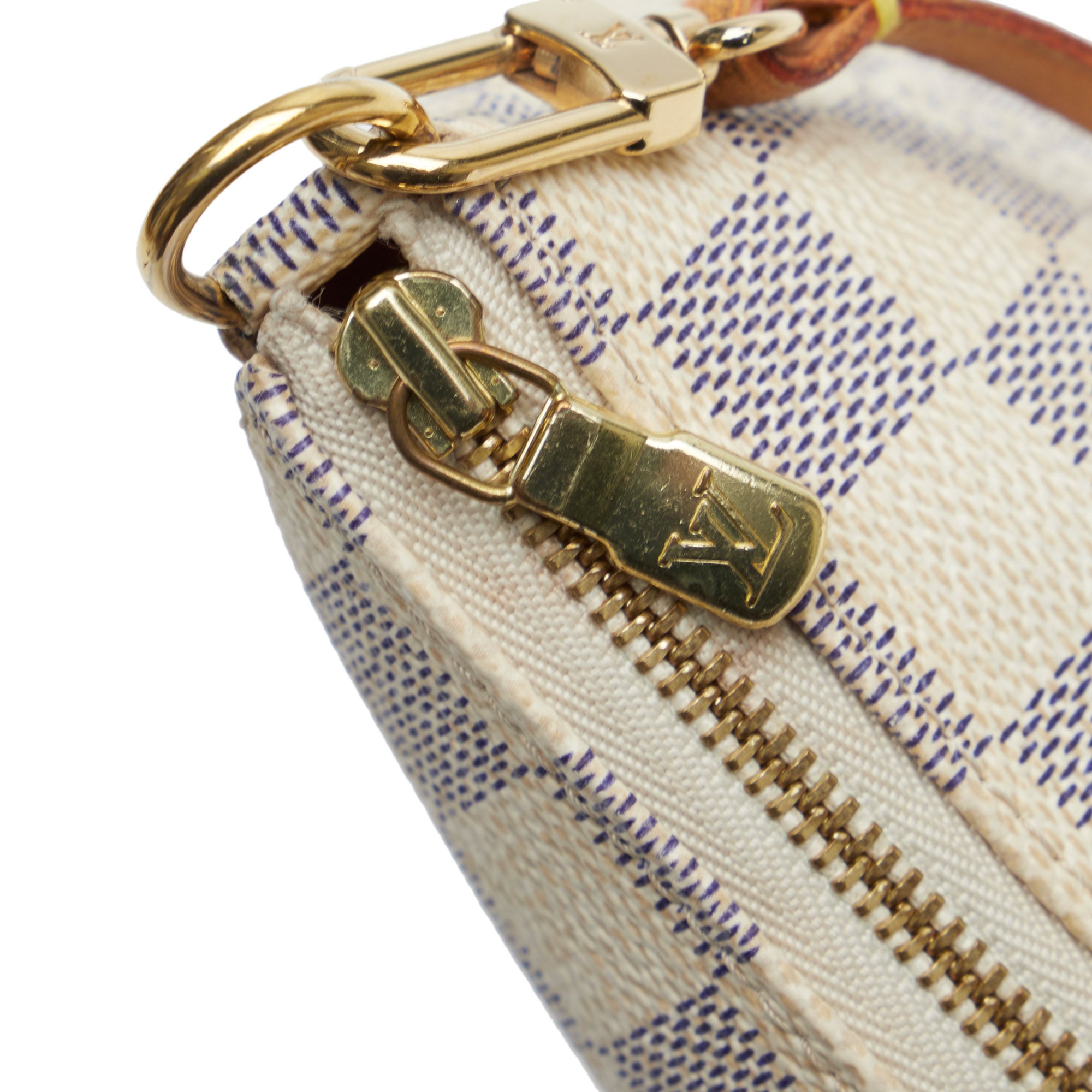 Louis Vuitton The Pochette Accessoires Damier Azur Shoulder Bag on