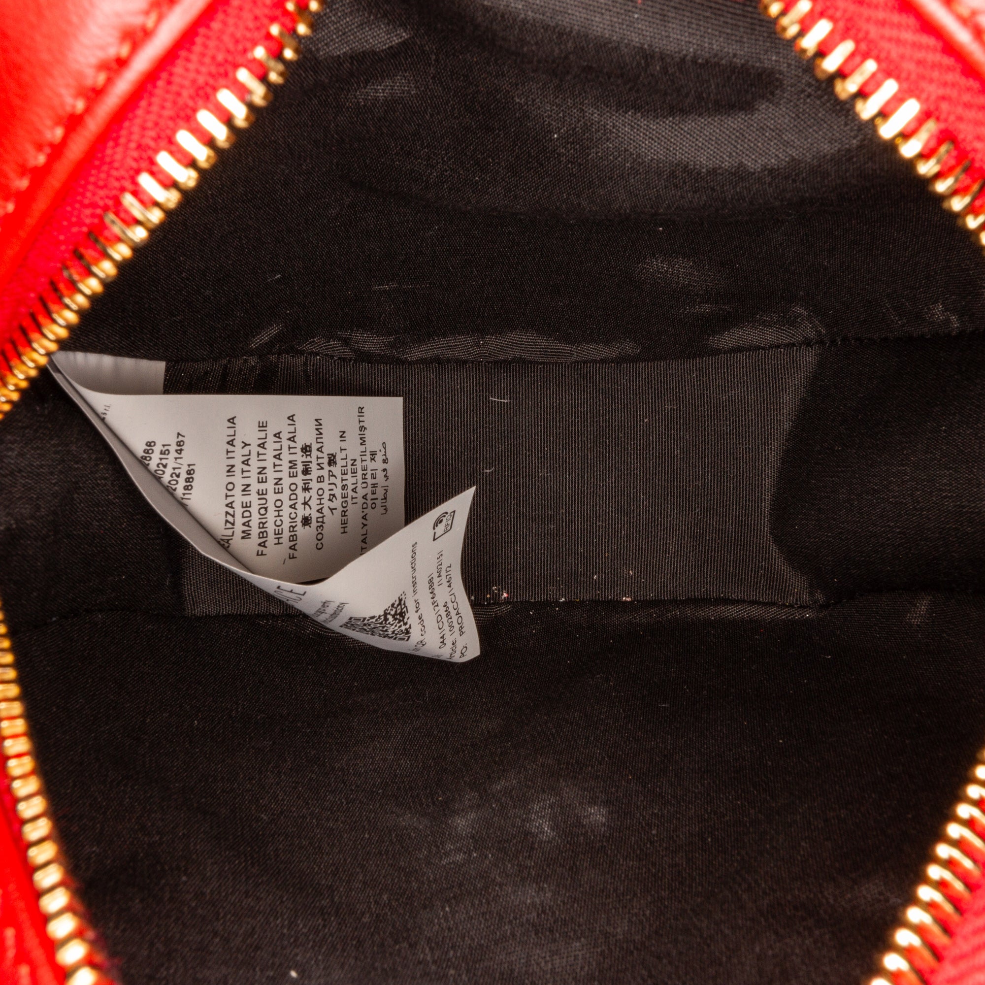 Versace La Medusa Round Quilted Leather Black Shoulder Bag 1002866