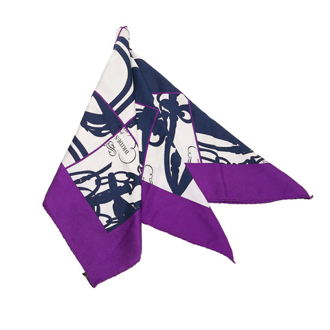 White main Hermes Scarf, RvceShops Revival