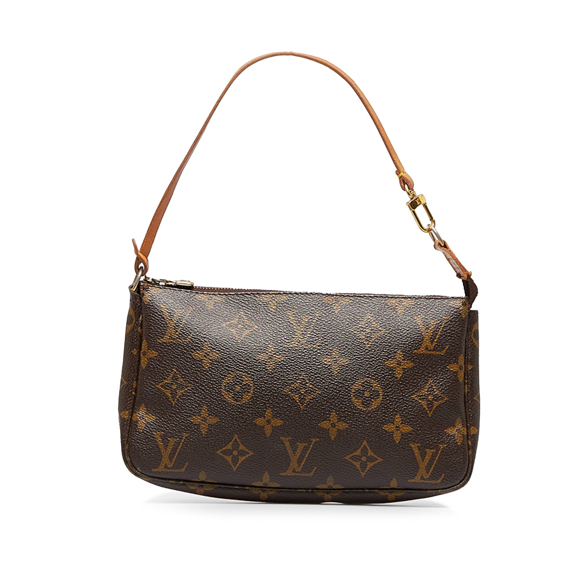 Brown Louis Vuitton Monogram Pochette Accessoires Baguette, Cra-wallonieShops Revival